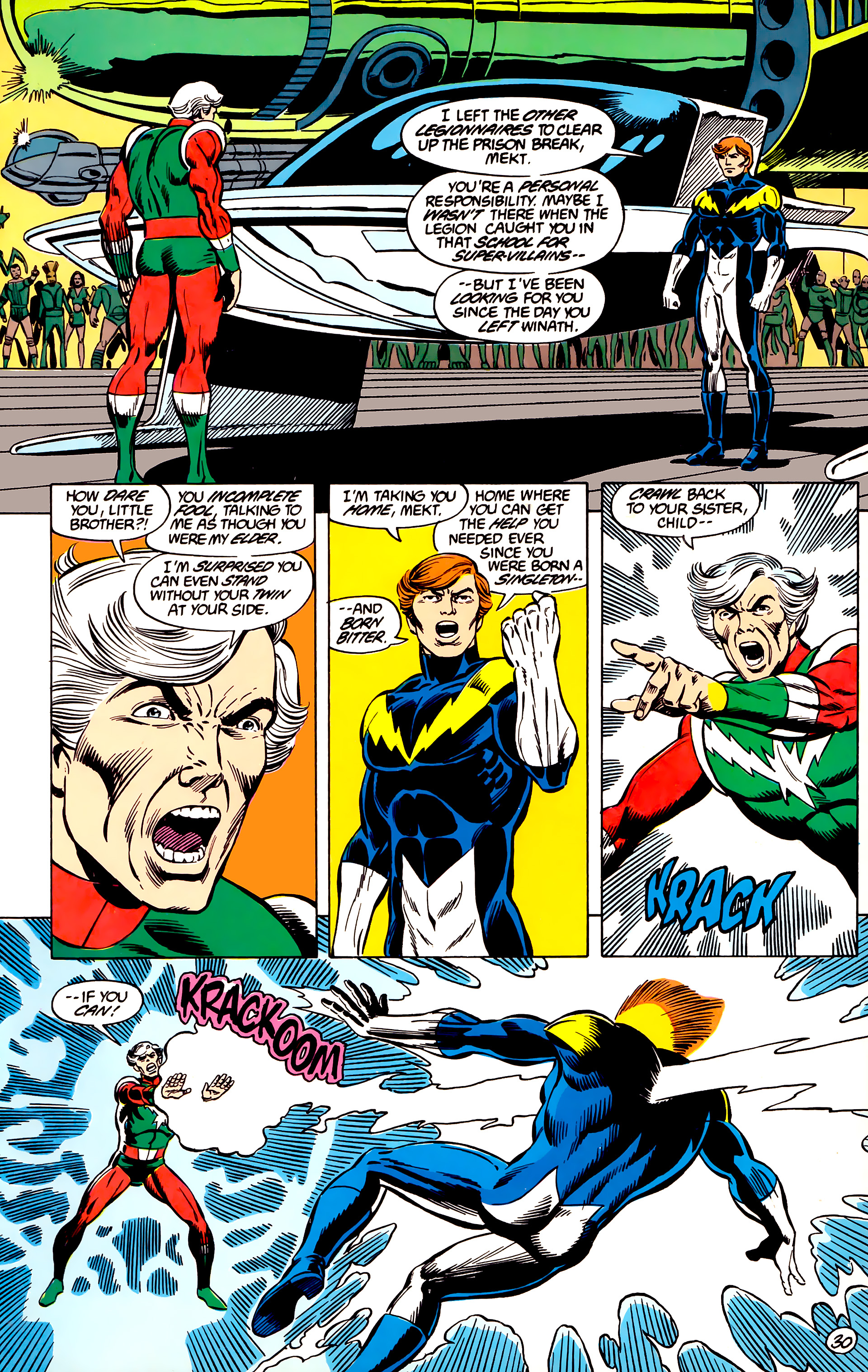 Read online Legion of Super-Heroes (1984) comic -  Issue #45 - 31