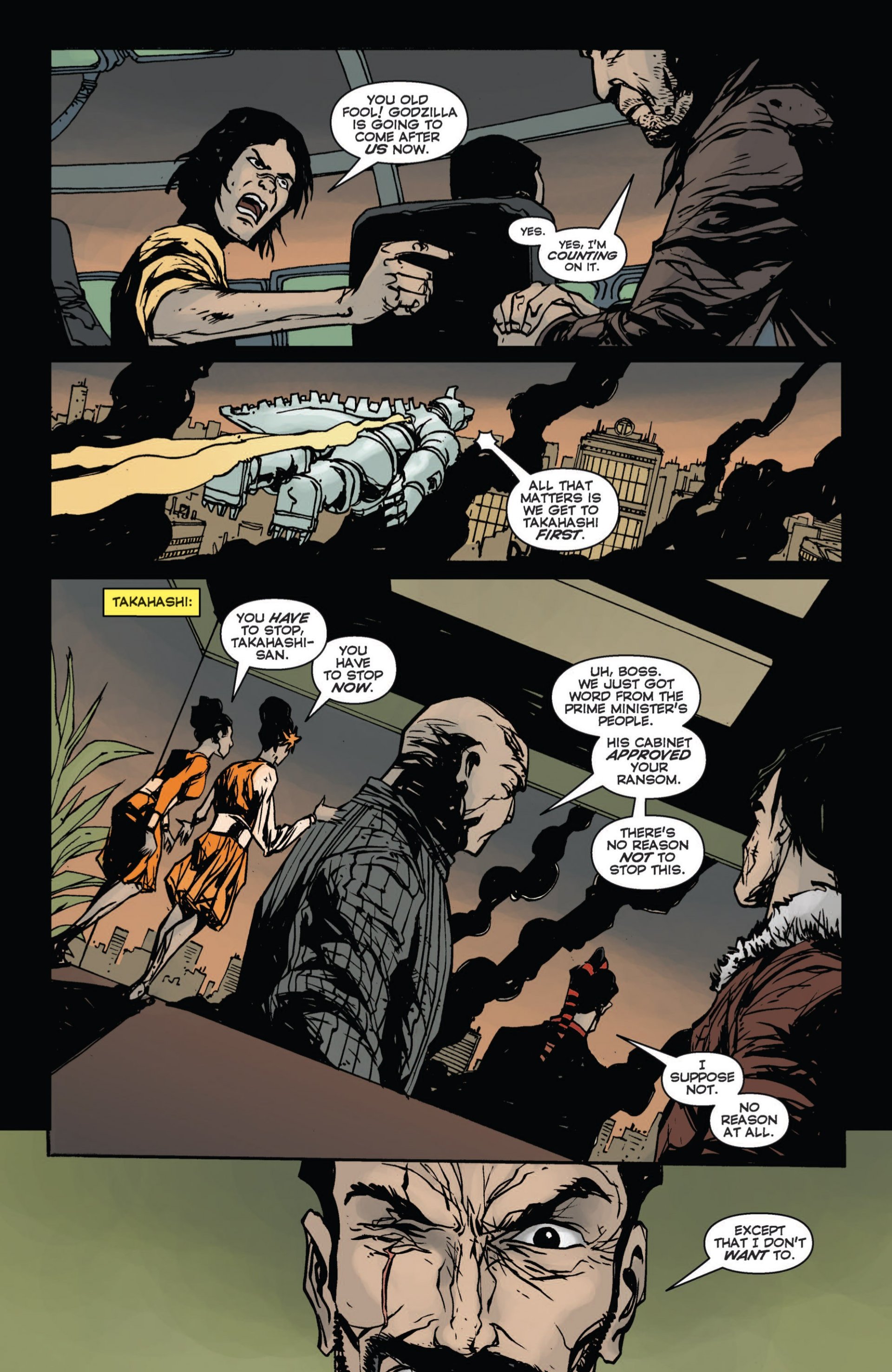 Read online Godzilla: Gangsters and Goliaths comic -  Issue # Full - 114