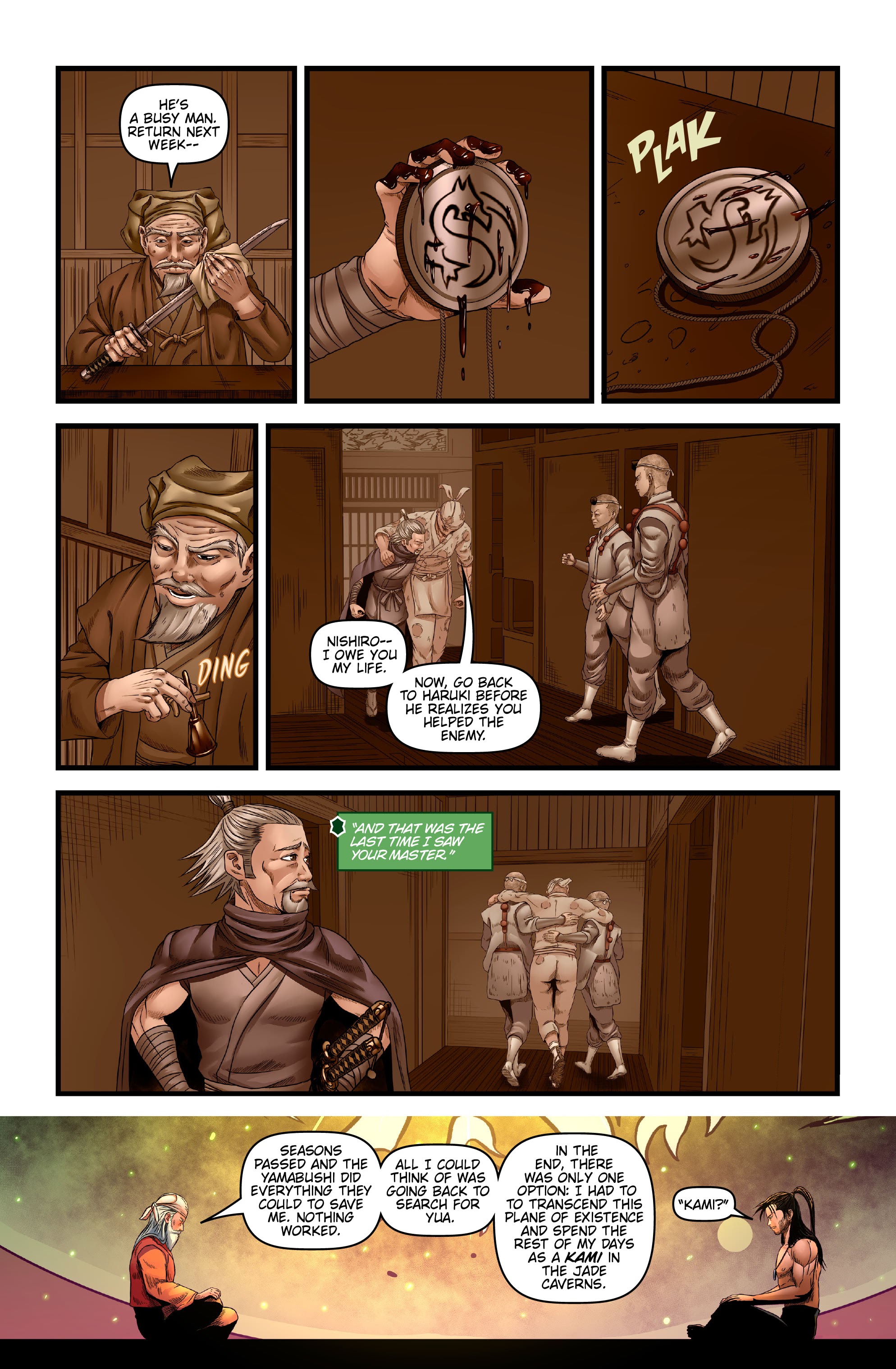 Read online Honor and Curse comic -  Issue #9 - 23