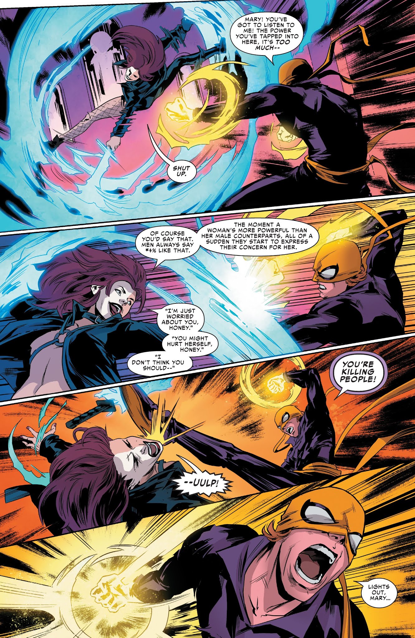 Read online Typhoid Fever: Iron Fist comic -  Issue # Full - 17
