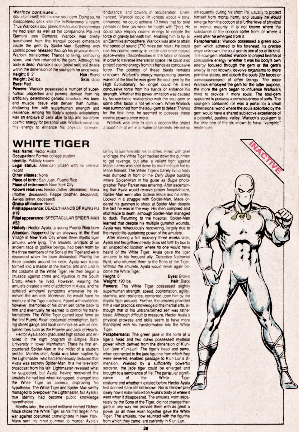The Official Handbook of the Marvel Universe issue 14 - Page 29