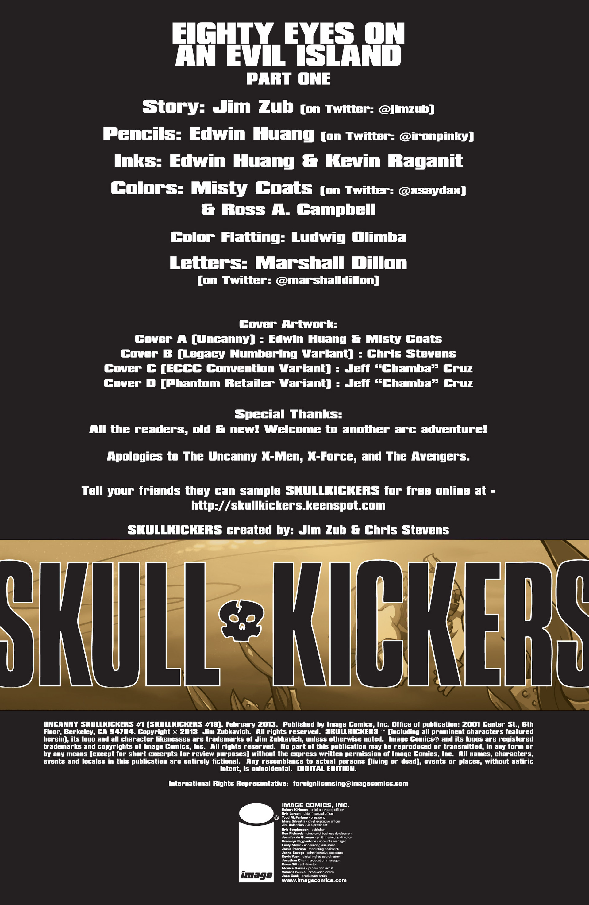 Read online Uncanny Skullkickers comic -  Issue # Full - 2