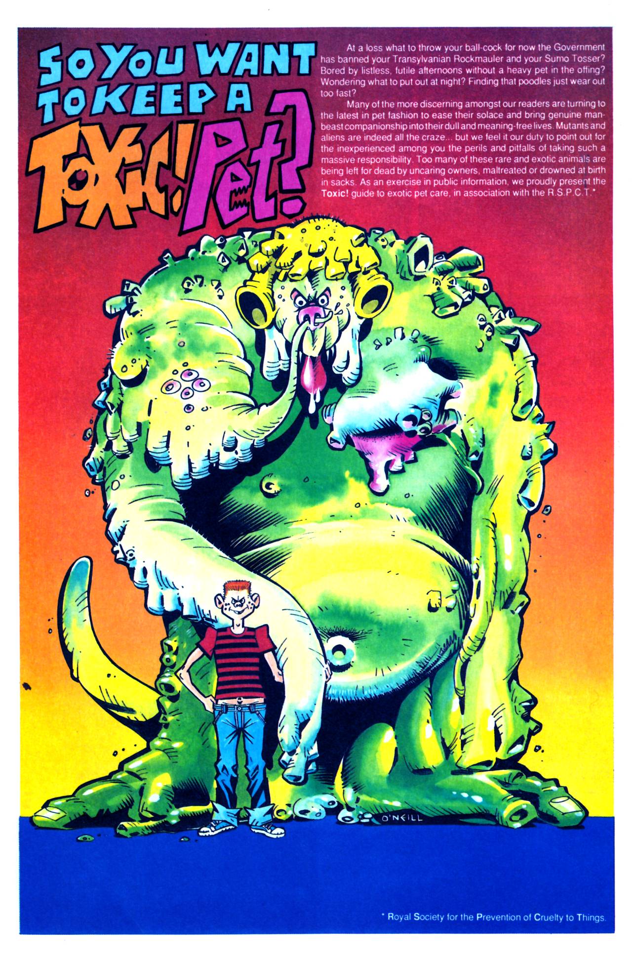 Read online Toxic! comic -  Issue #18 - 24