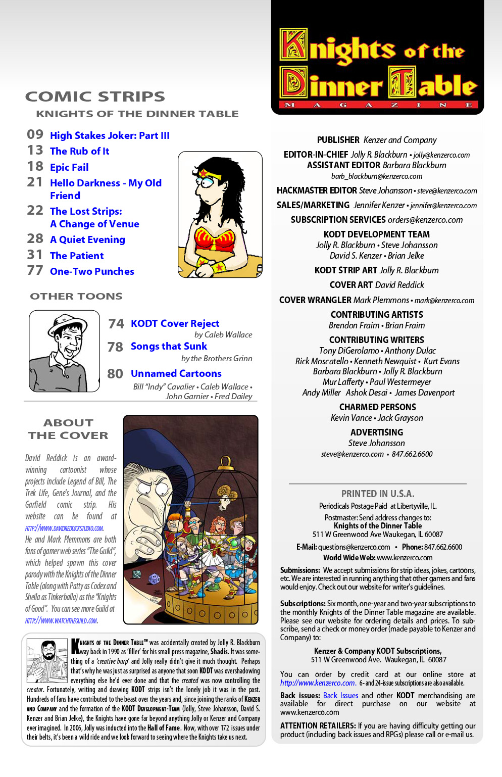 Read online Knights of the Dinner Table comic -  Issue #172 - 5