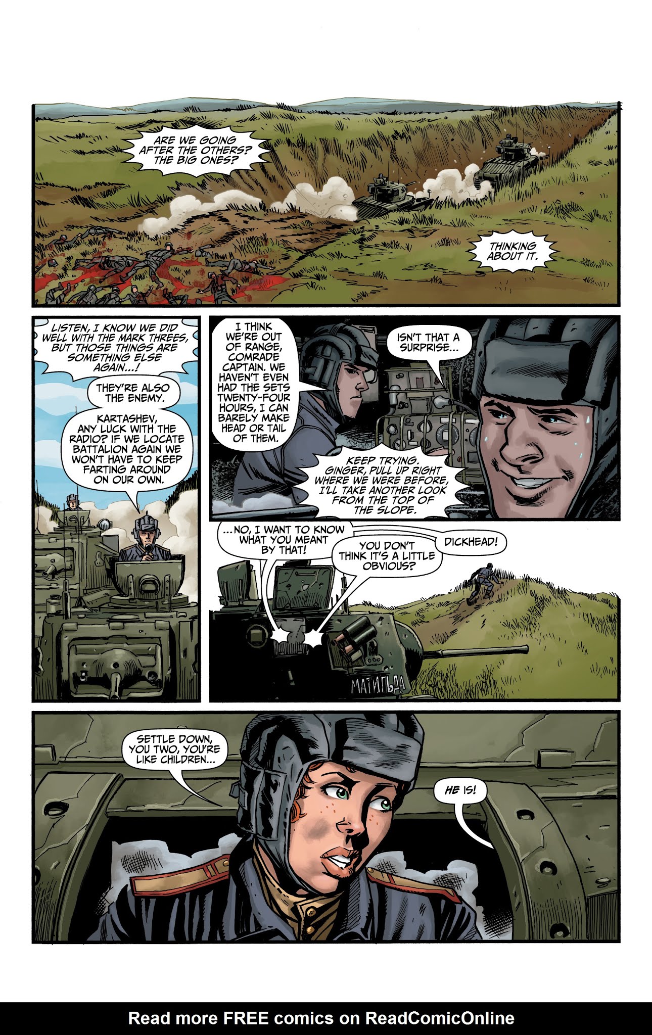 Read online World of Tanks II: Citadel comic -  Issue #2 - 12