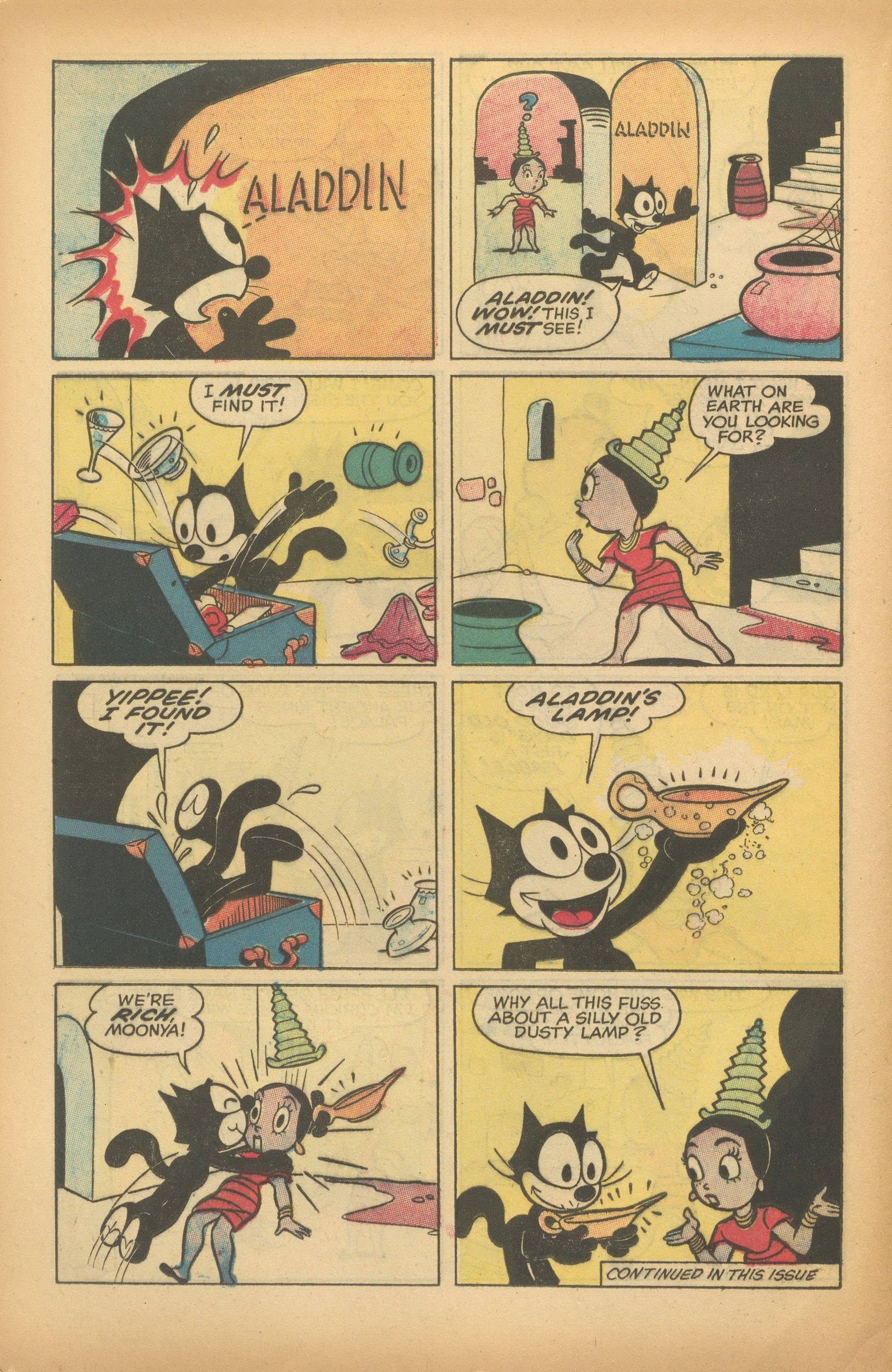 Read online Felix the Cat (1955) comic -  Issue #86 - 16