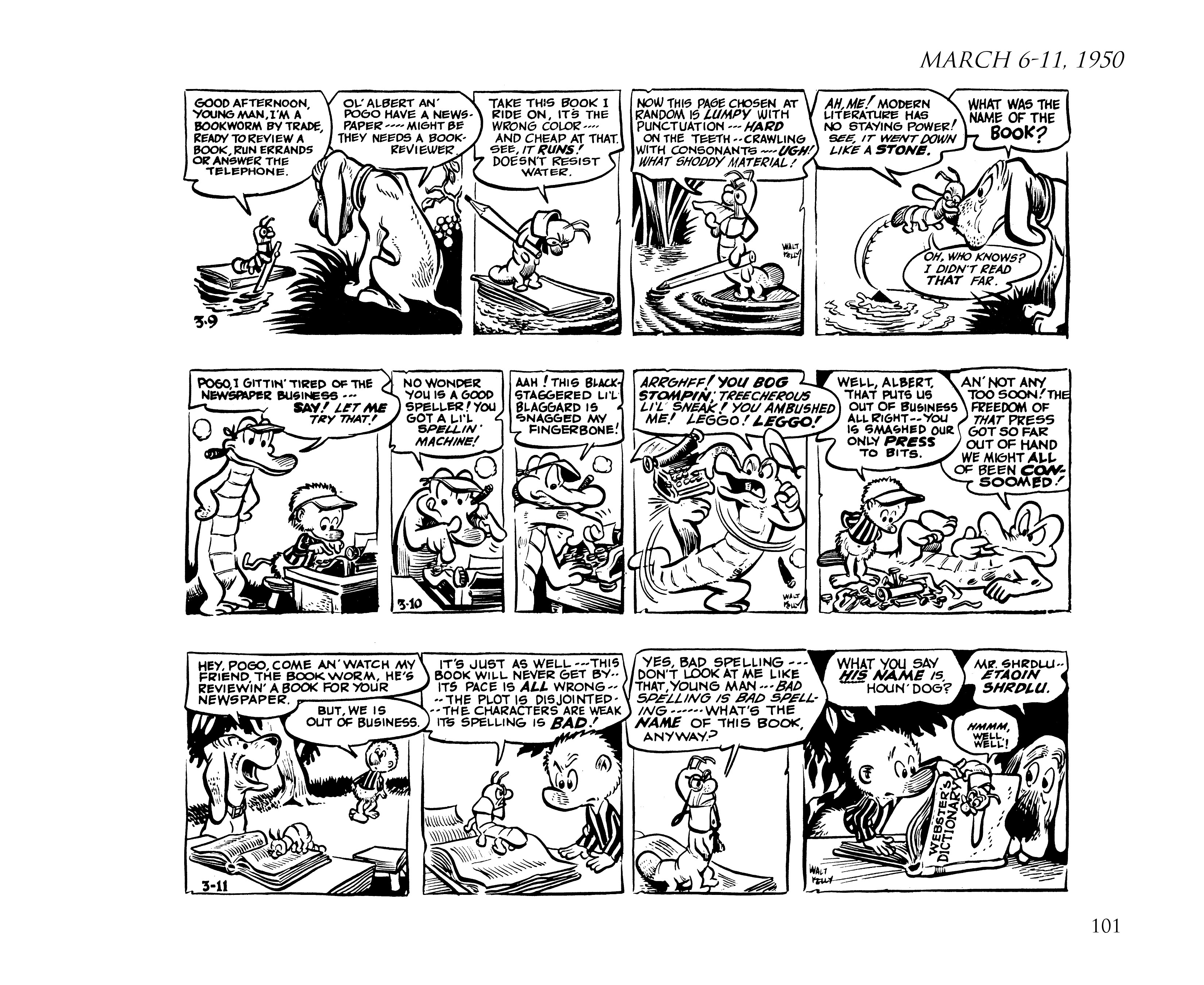Read online Pogo by Walt Kelly: The Complete Syndicated Comic Strips comic -  Issue # TPB 1 (Part 2) - 19