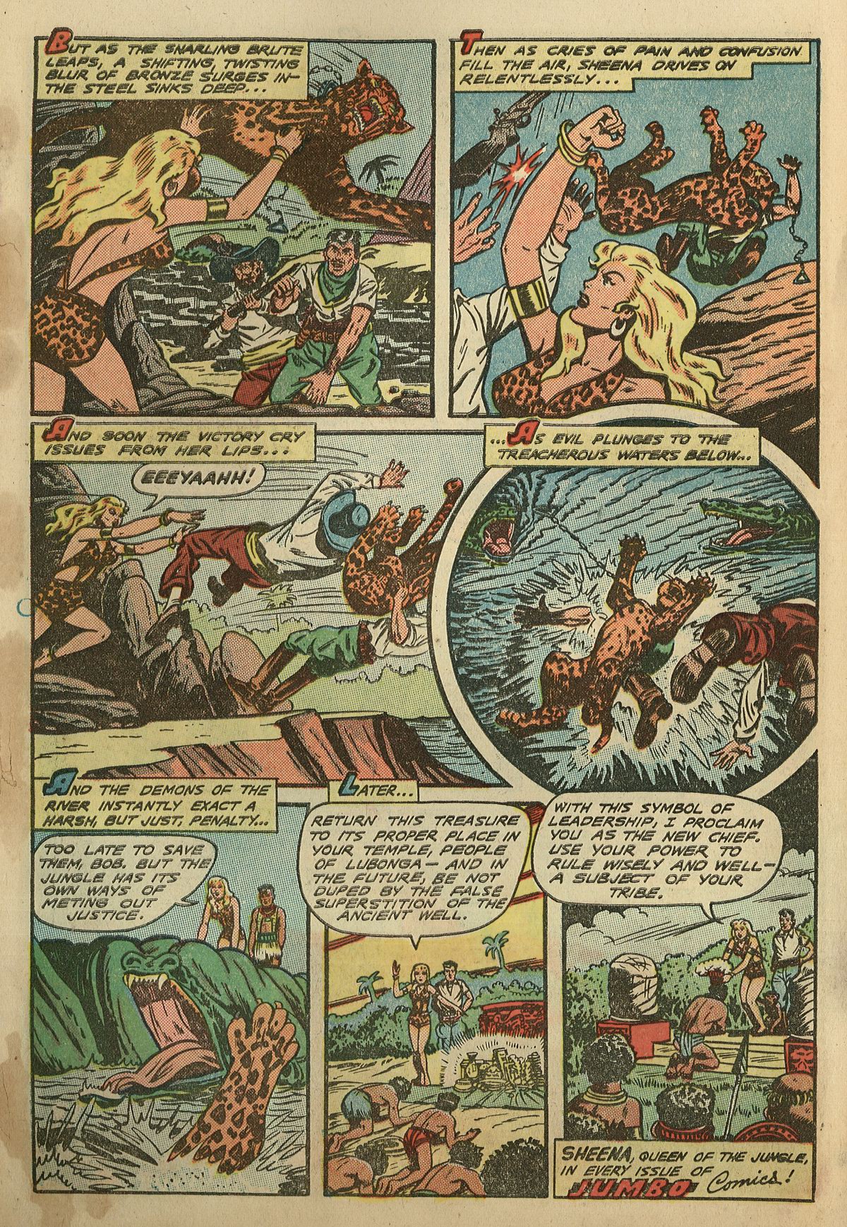 Read online Jumbo Comics comic -  Issue #124 - 12