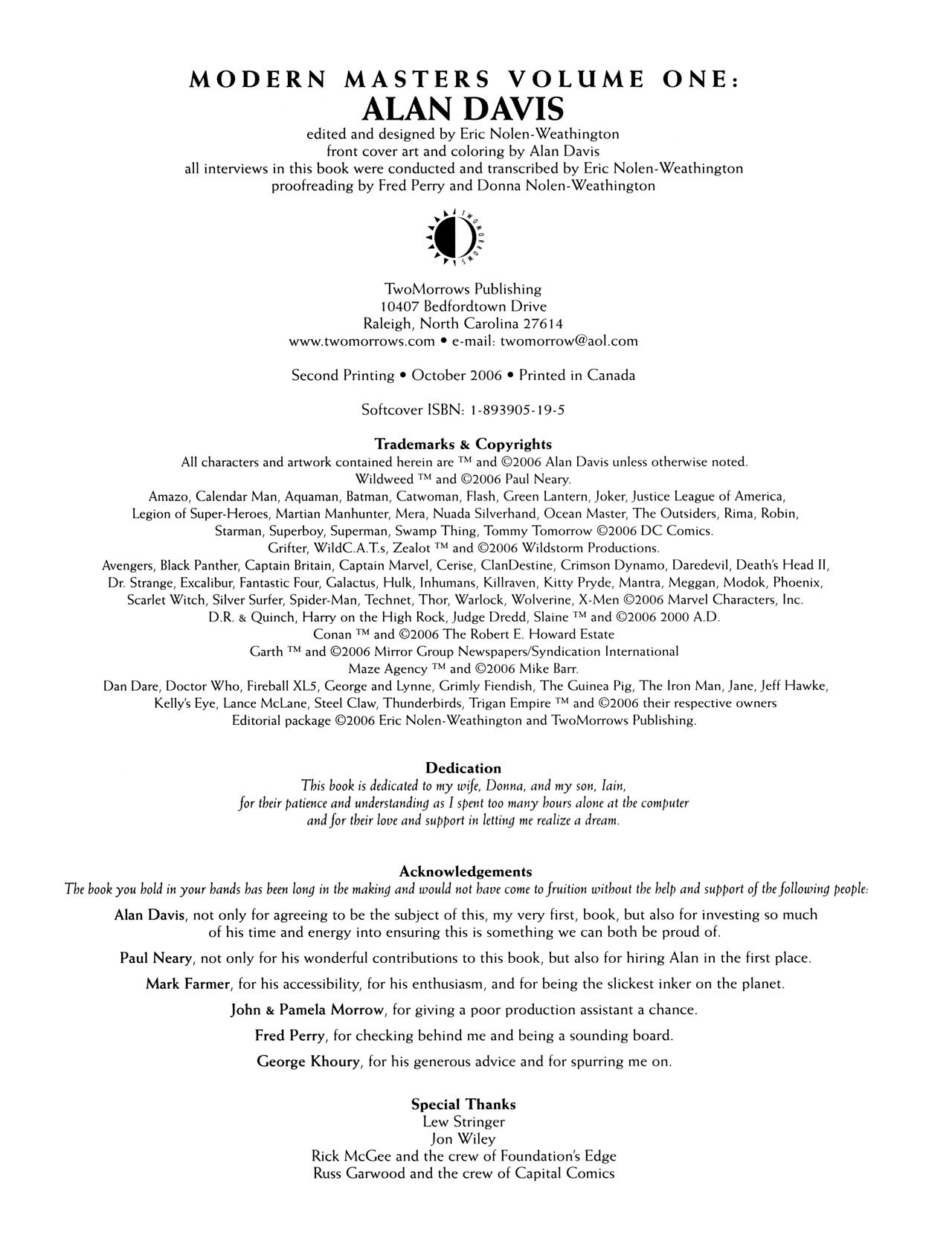 Read online Modern Masters comic -  Issue #1 - 3