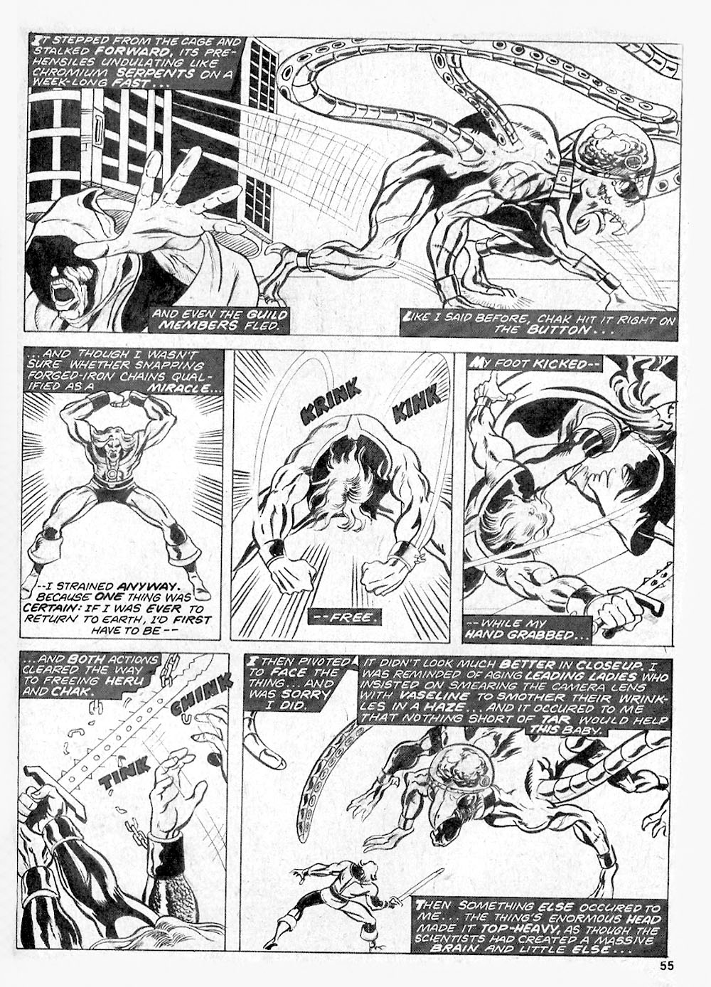 Read online Monsters Unleashed (1973) comic -  Issue #8 - 49