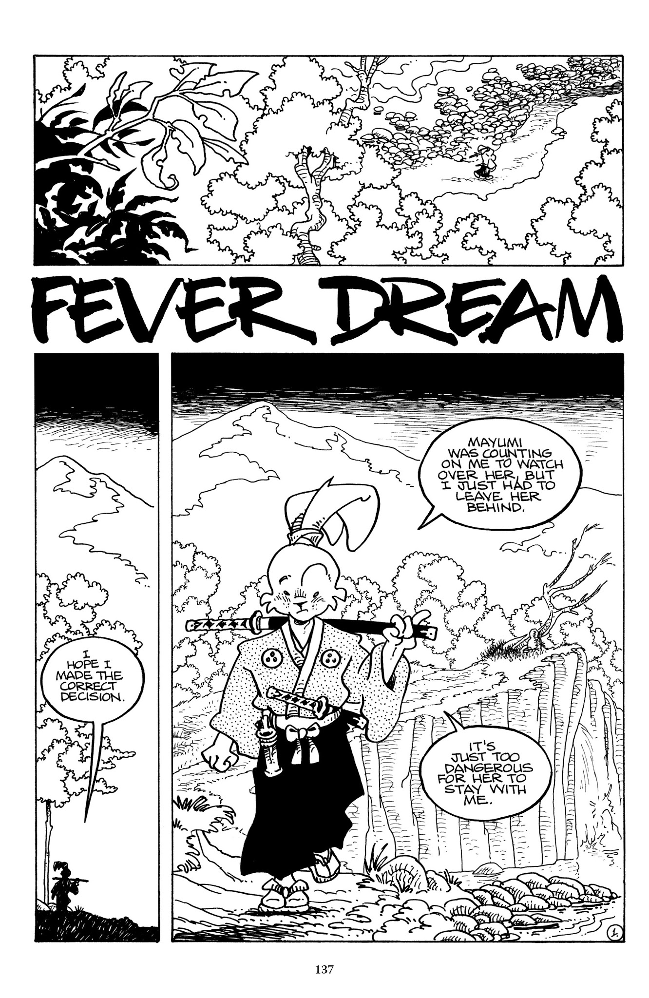 Read online The Usagi Yojimbo Saga comic -  Issue # TPB 6 - 136