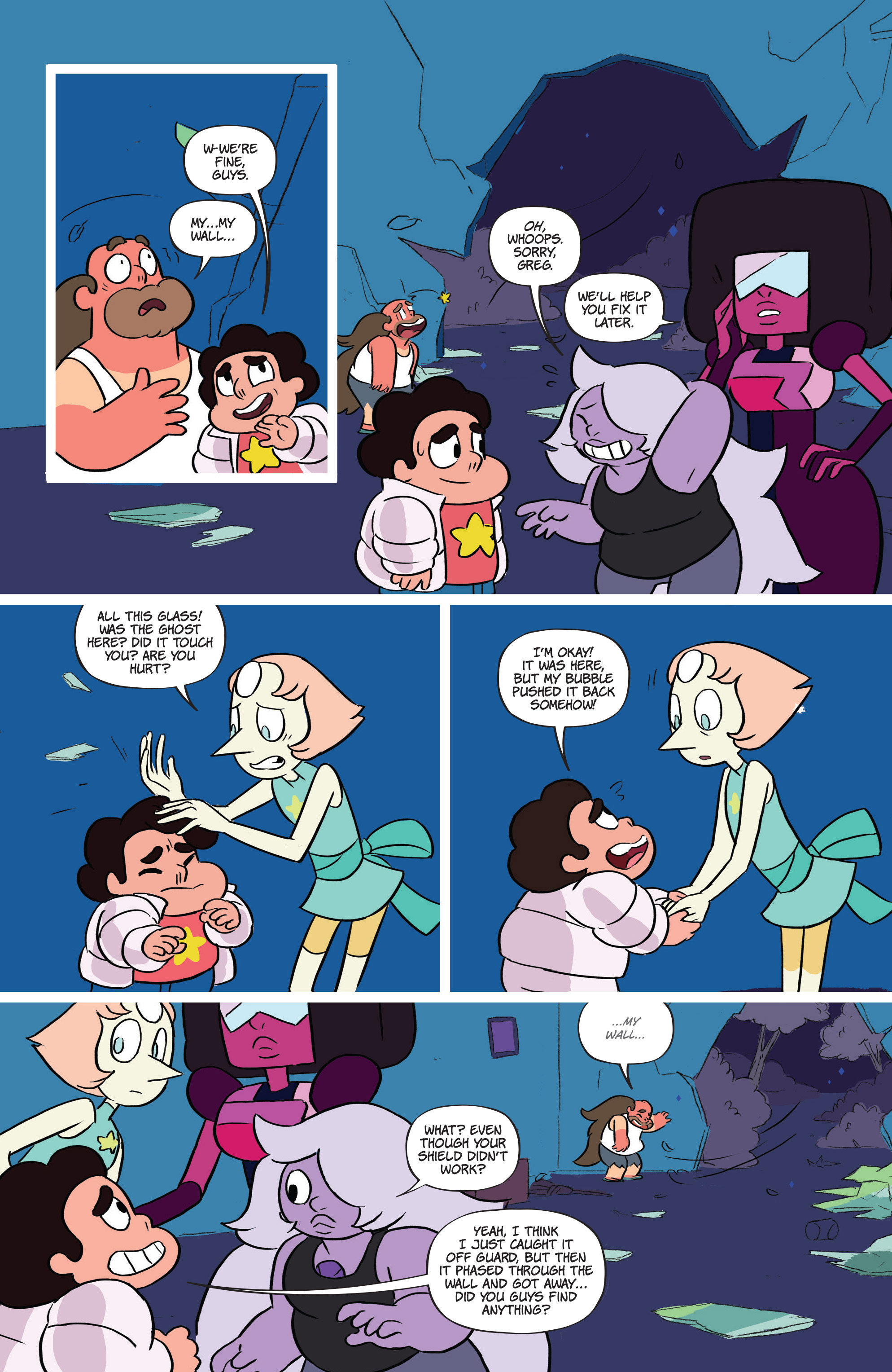 Read online Steven Universe and the Crystal Gems comic -  Issue #4 - 4