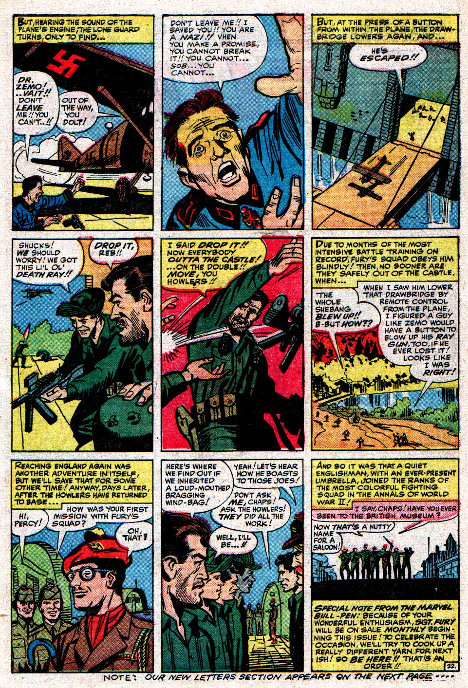 Read online Sgt. Fury comic -  Issue #8 - 31