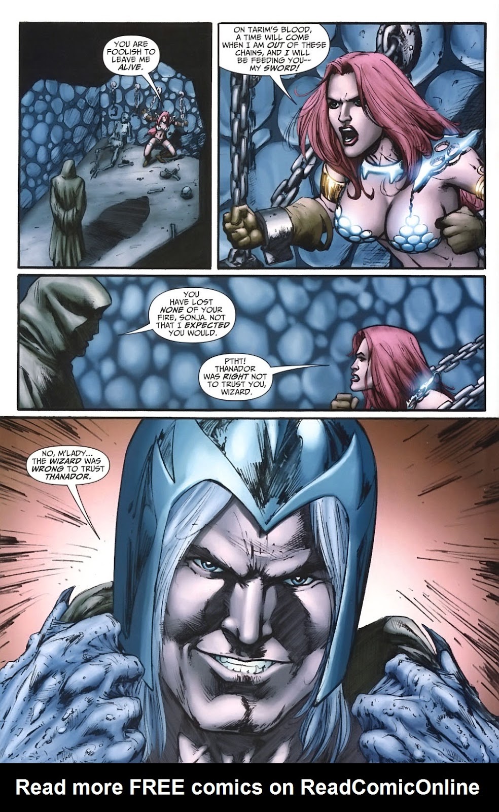 Red Sonja / Claw The Unconquered: Devil's Hands issue TPB - Page 49