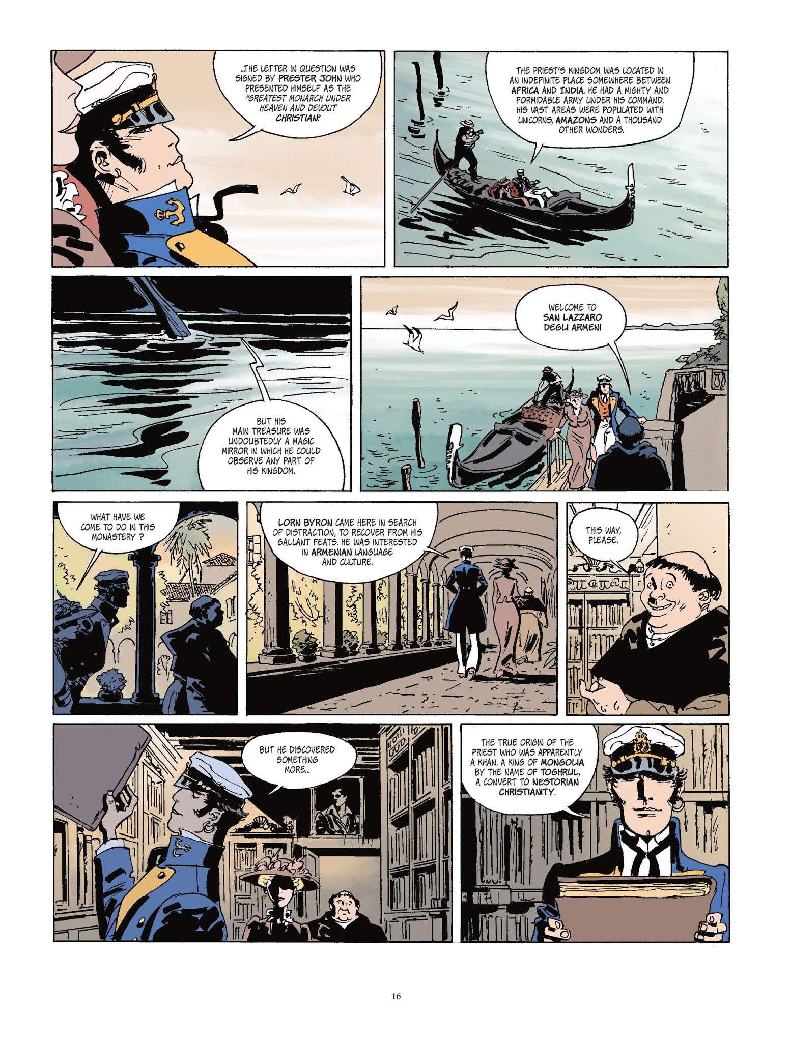 Read online Corto Maltese [GER] comic -  Issue #16 - 16