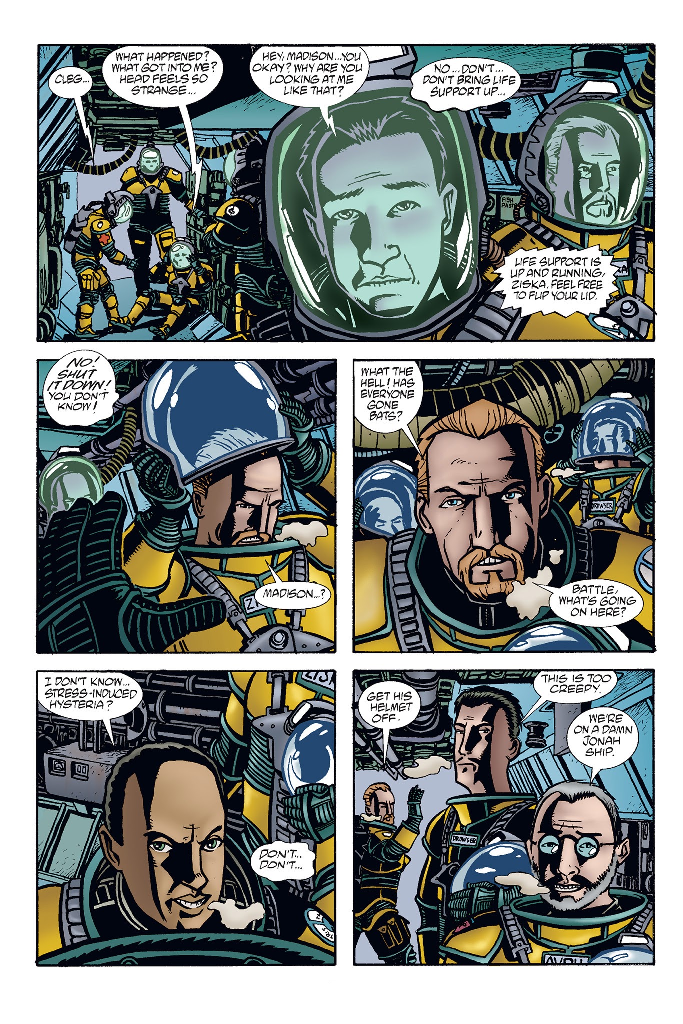 Read online Aliens: Havoc comic -  Issue # _TPB - 7