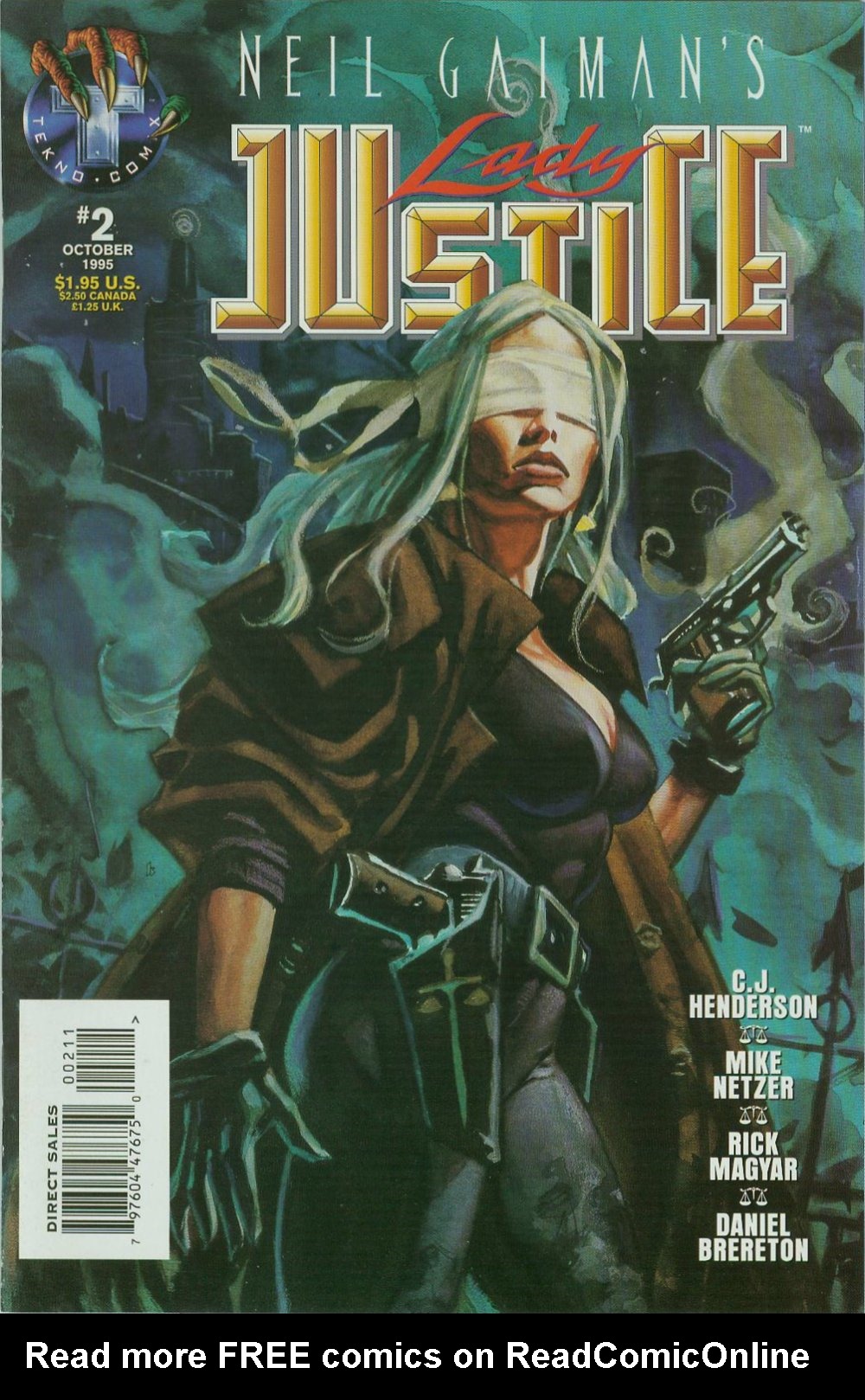 Read online Neil Gaiman's Lady Justice comic -  Issue #2 - 1