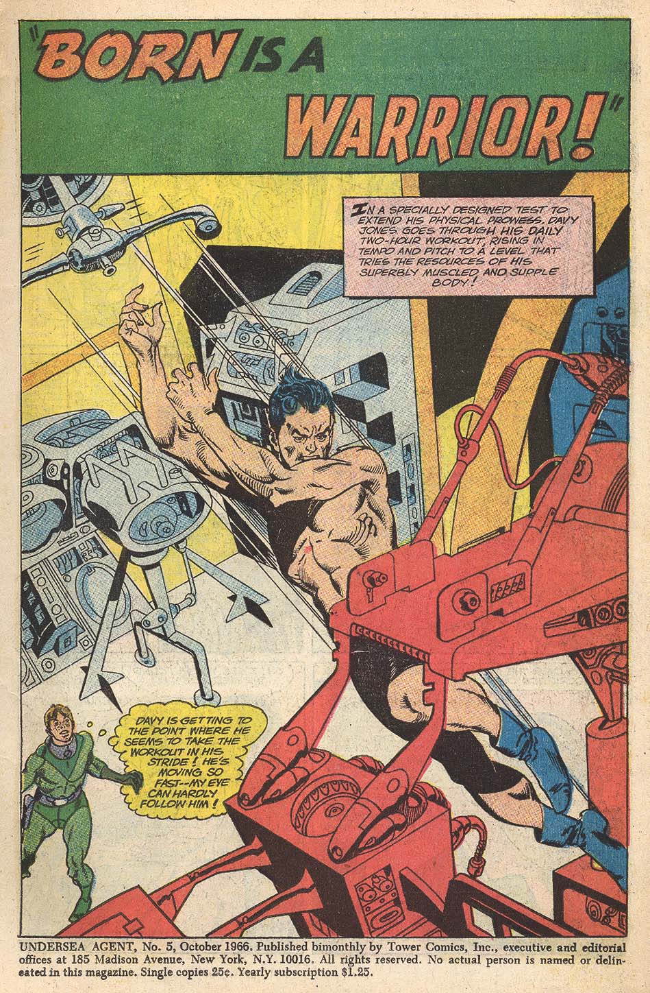 Read online Undersea Agent comic -  Issue #5 - 3