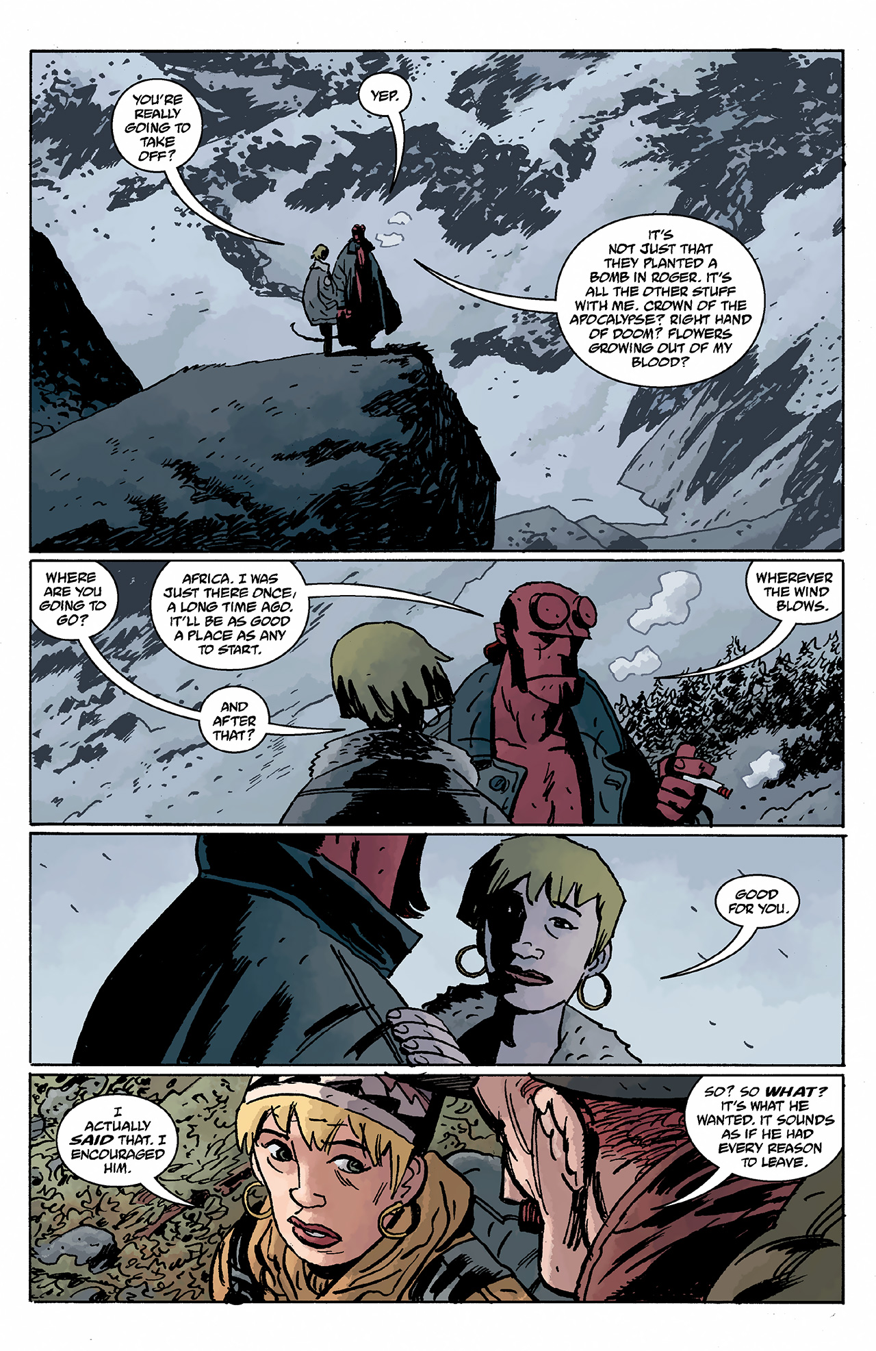 Read online B.P.R.D.: King of Fear comic -  Issue #1 - 20