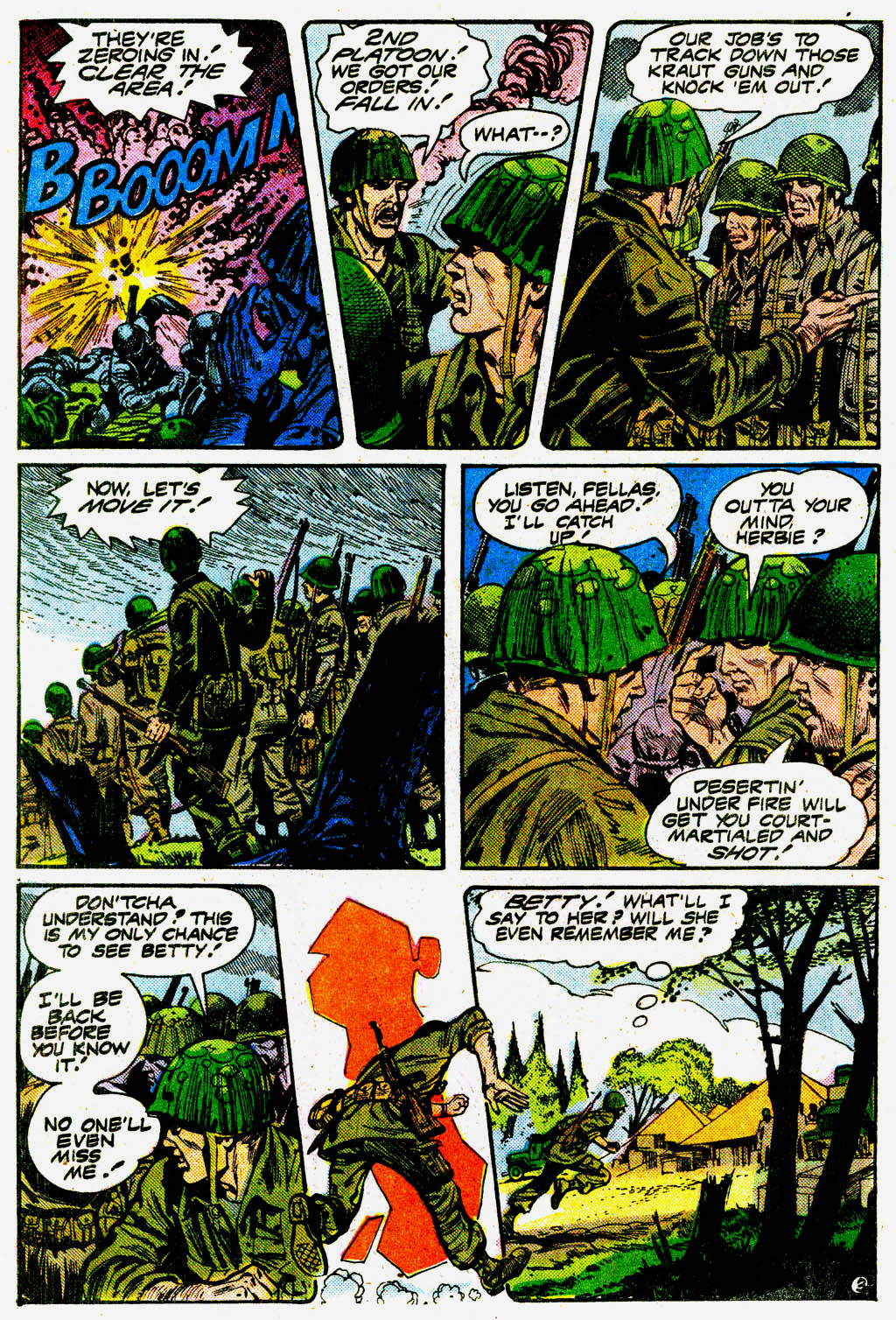 Read online G.I. Combat (1952) comic -  Issue #251 - 33