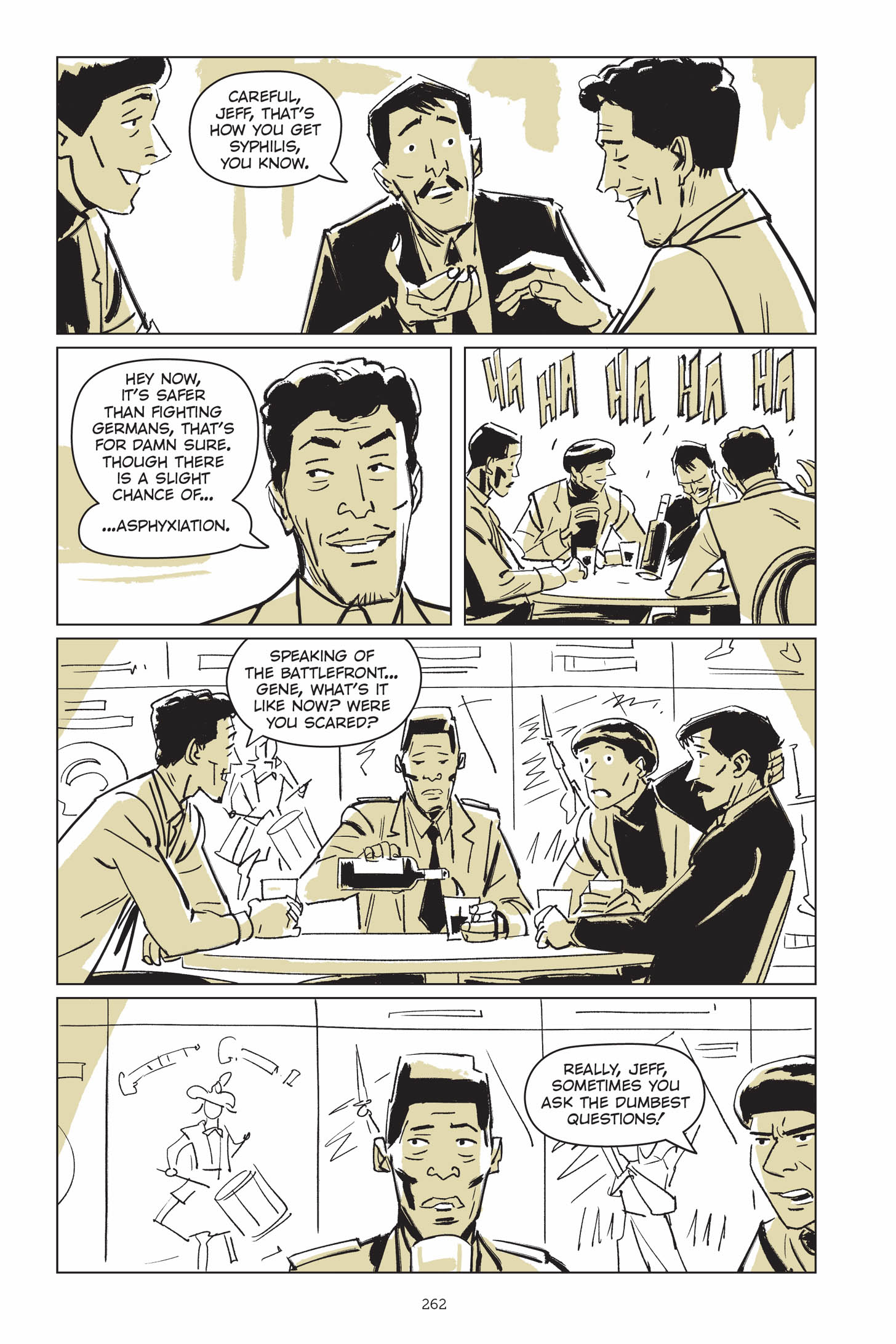 Read online Now Let Me Fly: A Portrait of Eugene Bullard comic -  Issue # TPB (Part 3) - 58