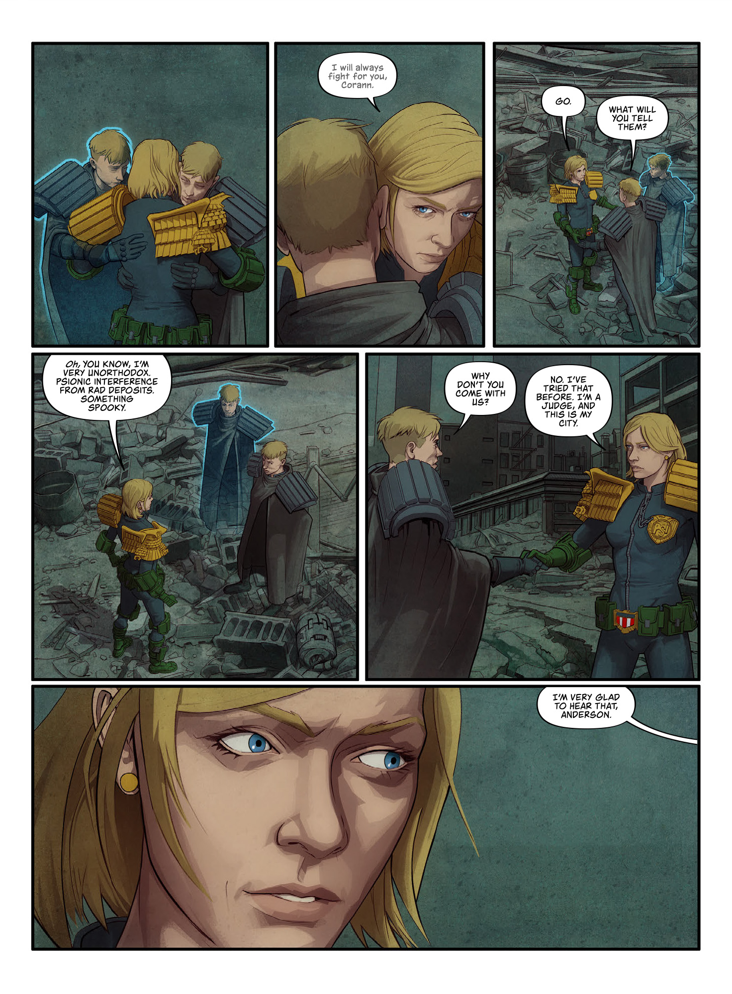 Read online Judge Dredd Megazine (Vol. 5) comic -  Issue #445 - 129
