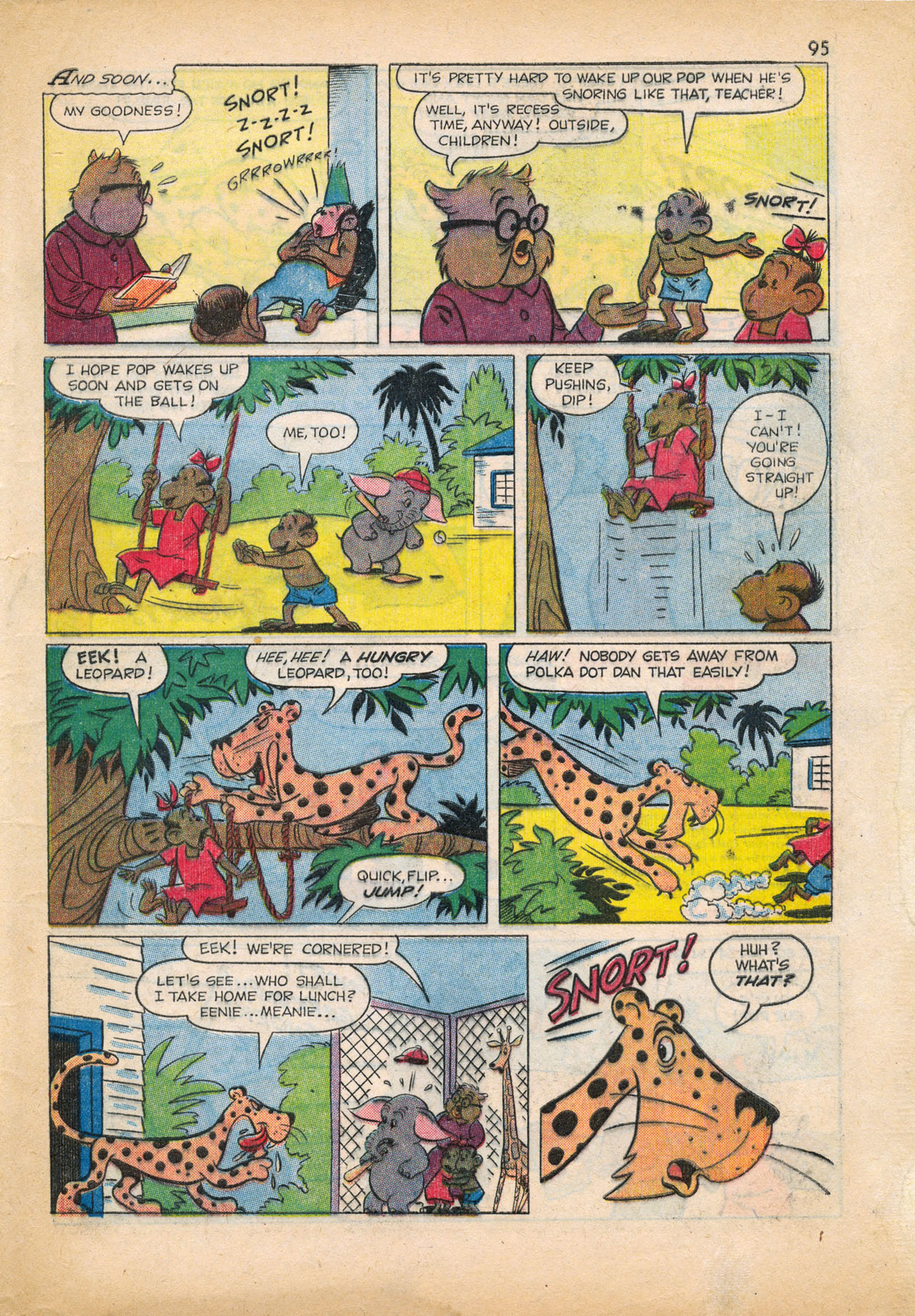 Read online Tom & Jerry's Back to School comic -  Issue # TPB - 97