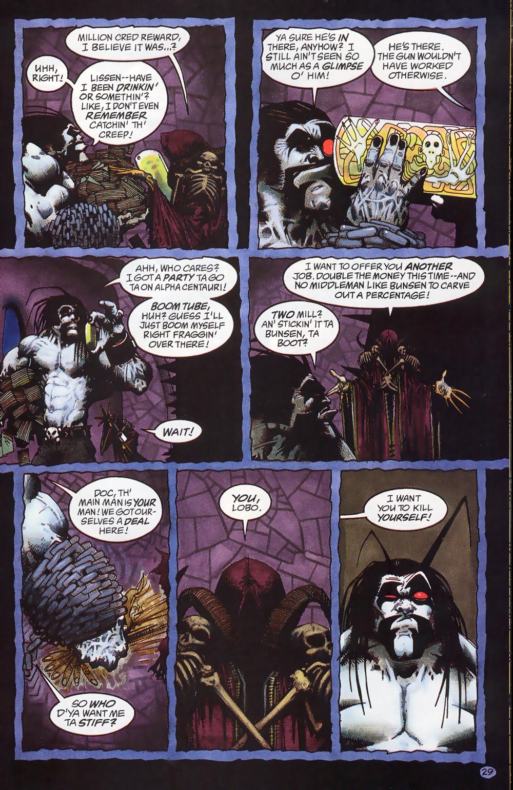 Read online Lobo/Deadman: The Brave and the Bald comic -  Issue # Full - 30