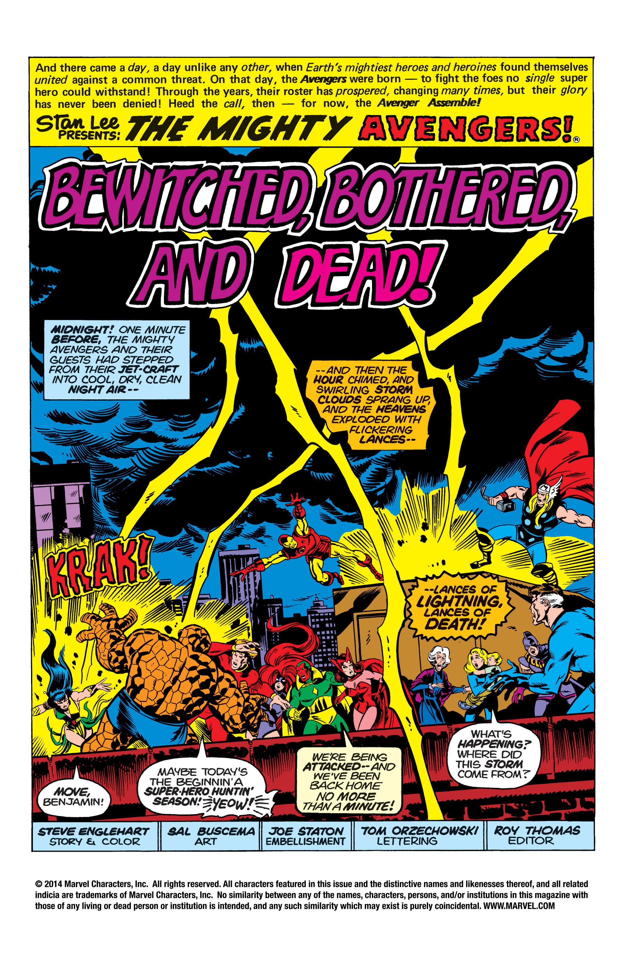 Read online The Avengers (1963) comic -  Issue #128 - 2