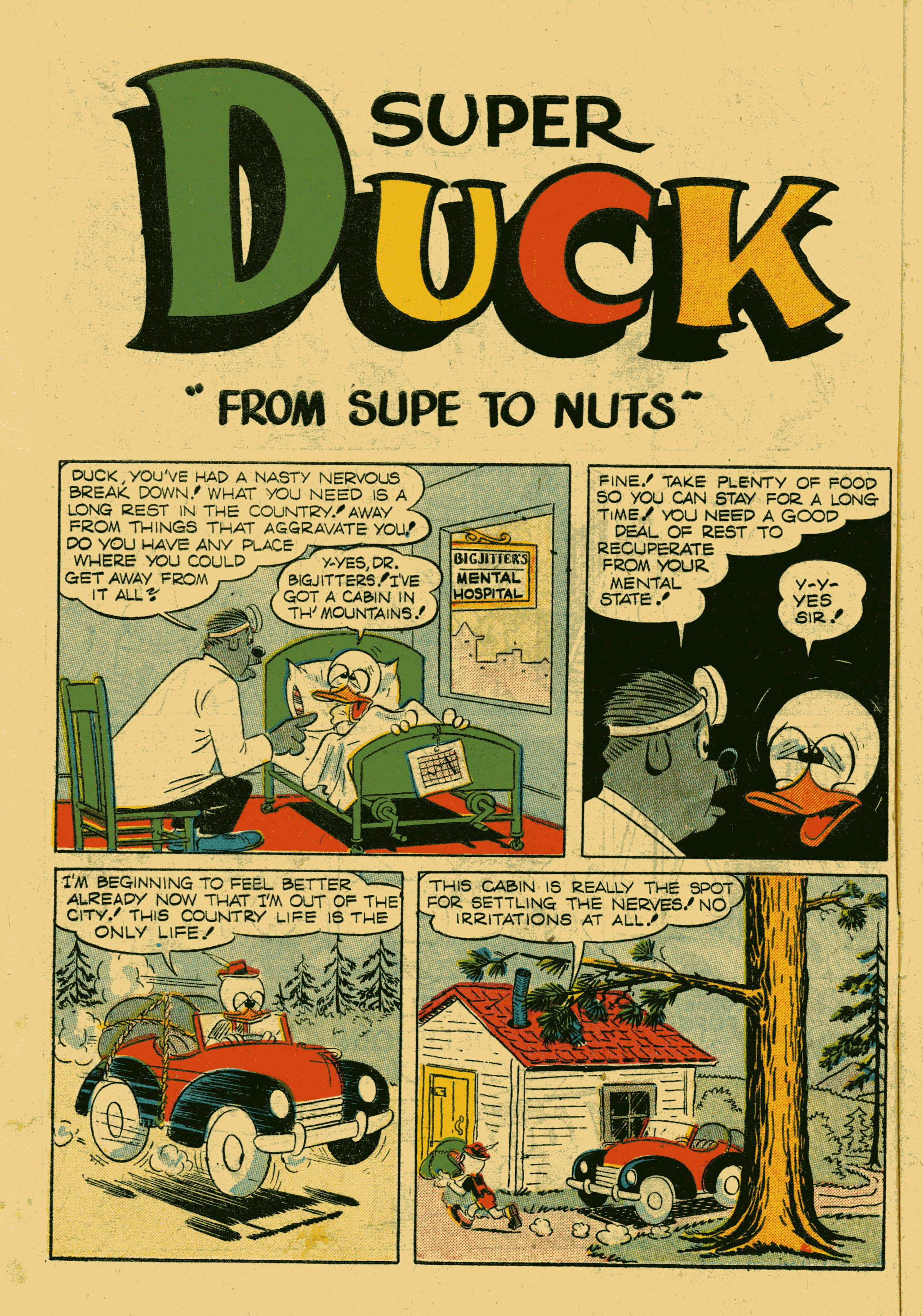 Read online Super Duck Comics comic -  Issue #34 - 12