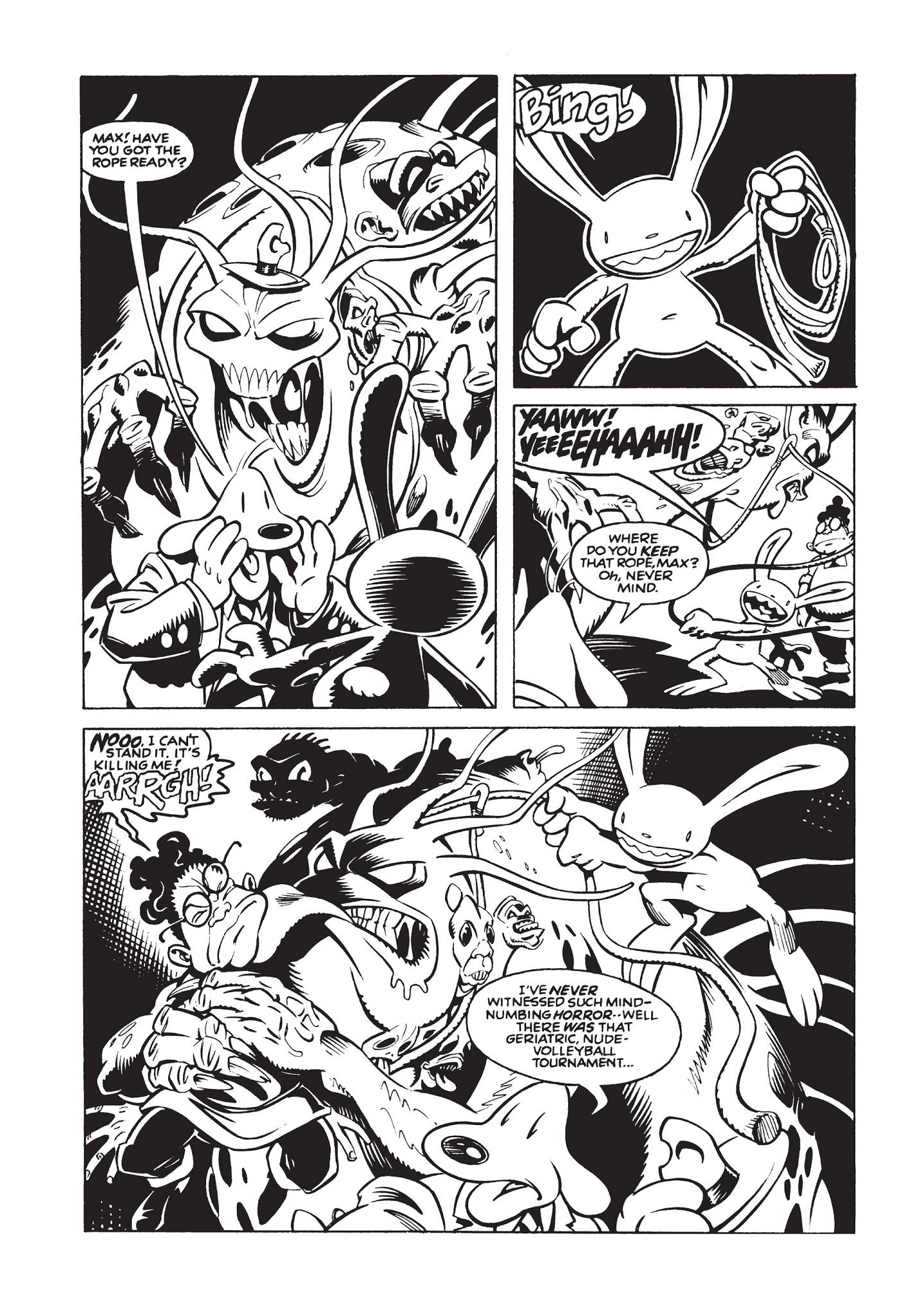 Read online Sam & Max Surfin' The Highway comic -  Issue # TPB - 128