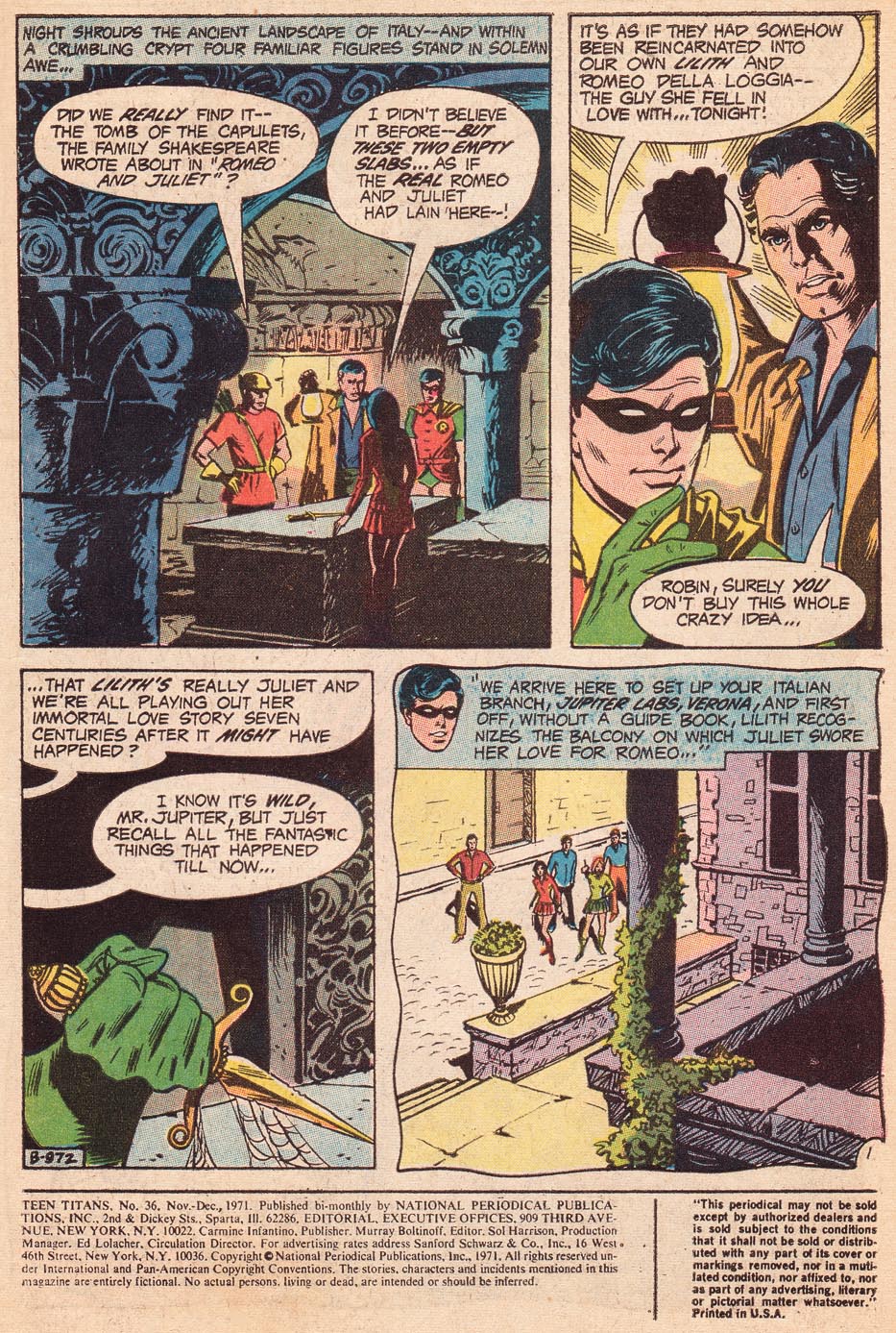 Read online Teen Titans (1966) comic -  Issue #36 - 2