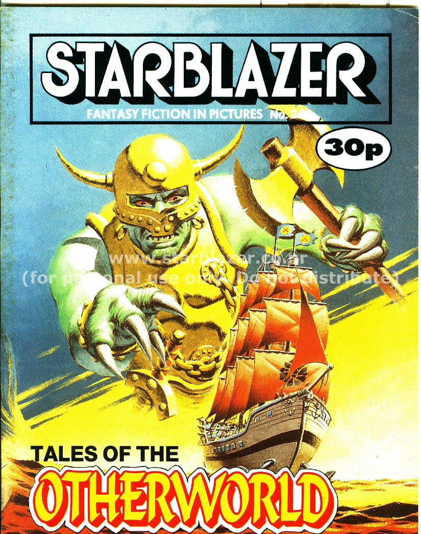 Read online Starblazer comic -  Issue #248 - 2