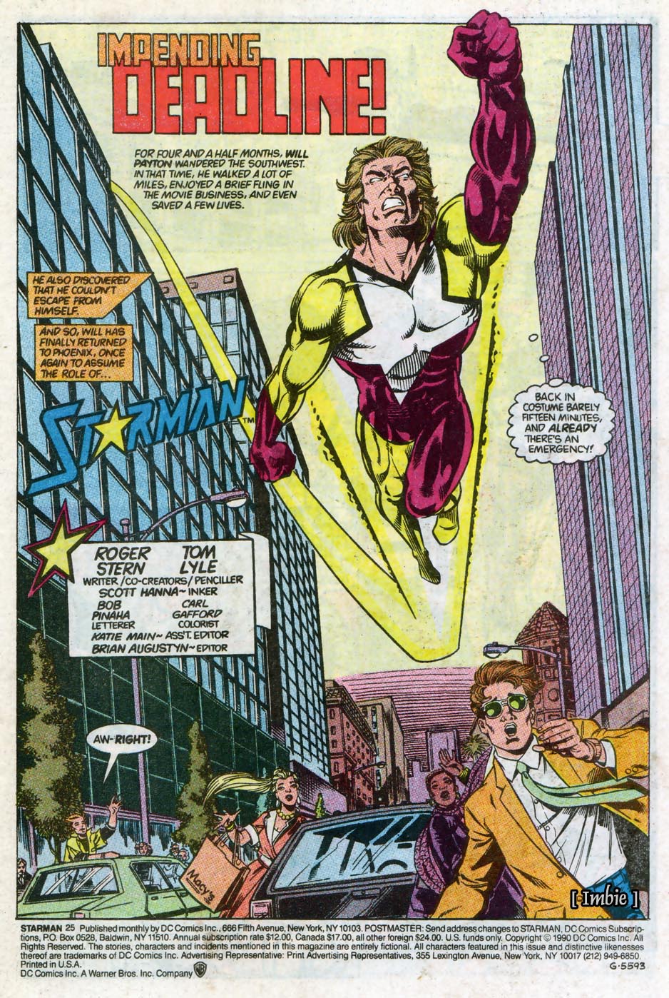 Starman (1988) Issue #25 #25 - English 2