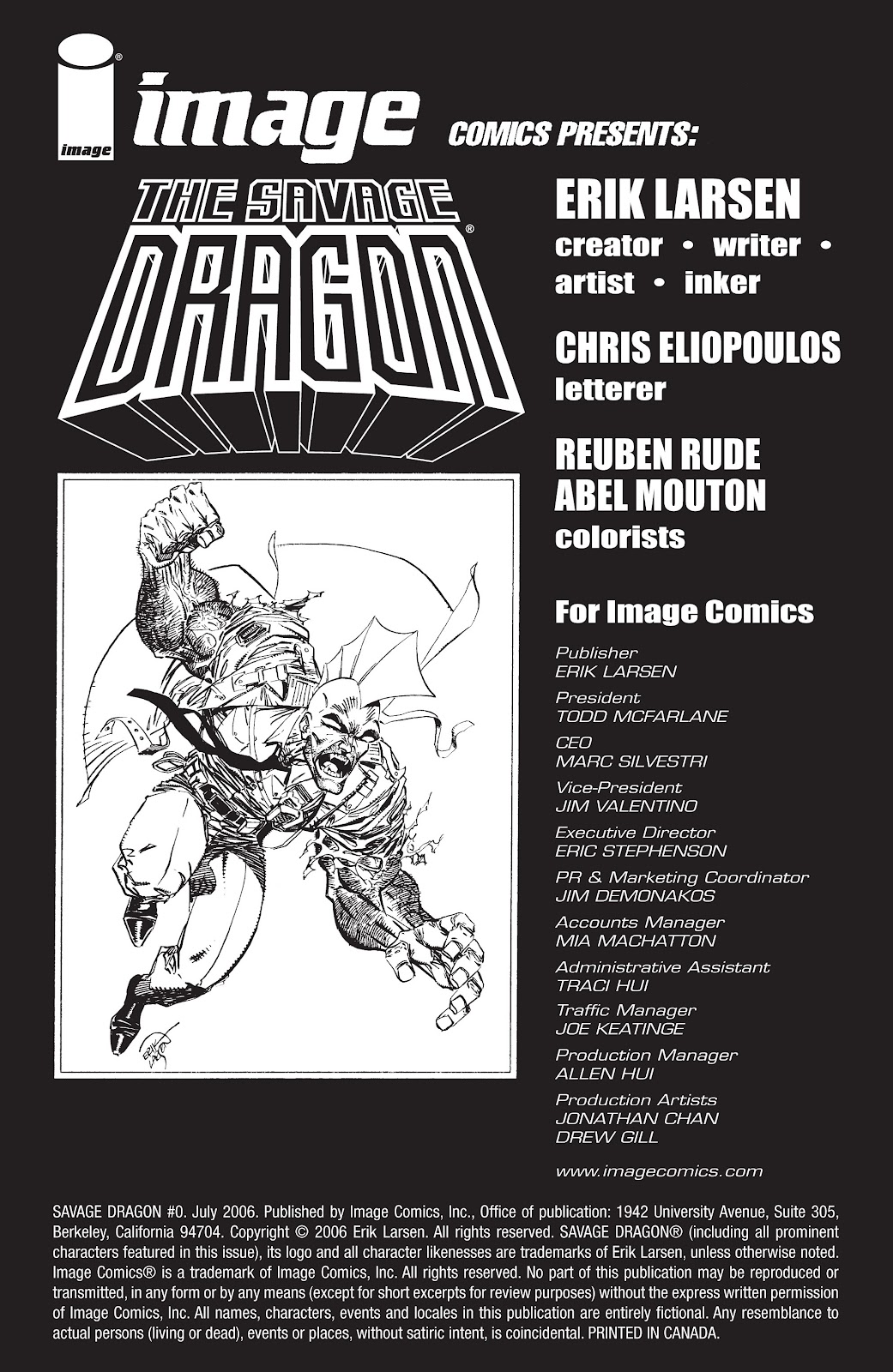 The Savage Dragon (1993) Issue #0 #1 - English 2