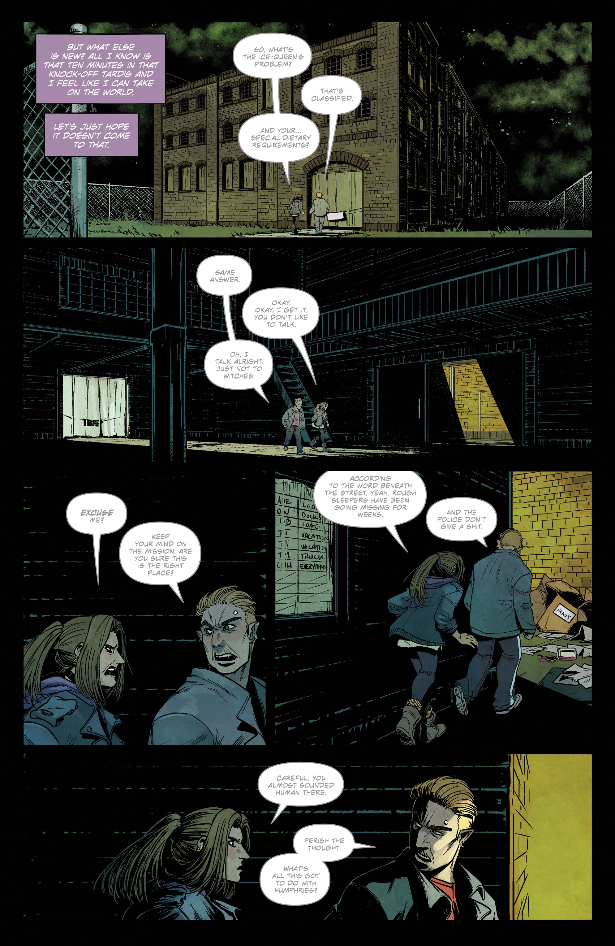 Read online Shadow Service comic -  Issue #3 - 19