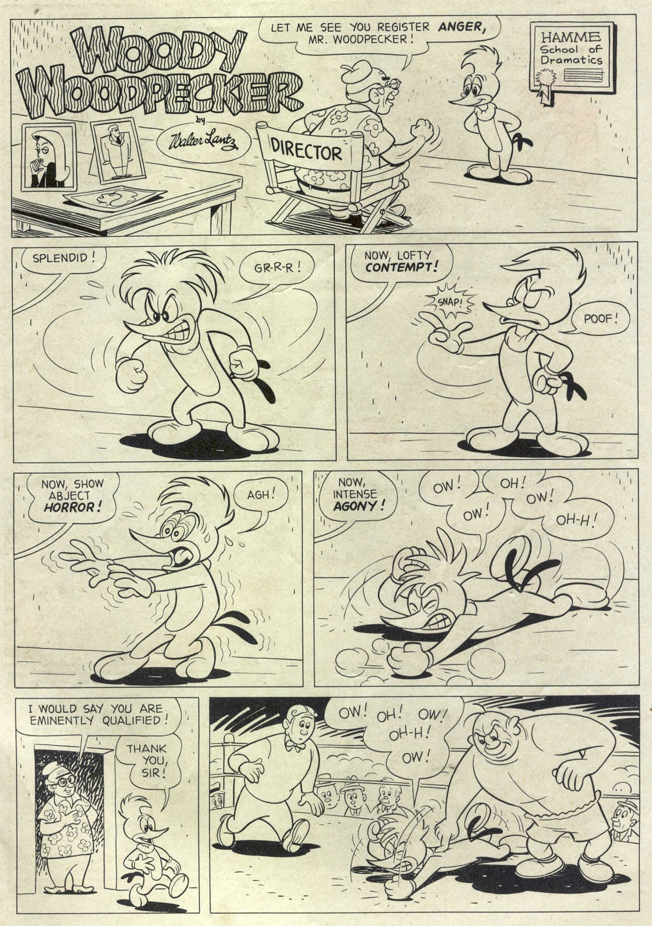 Read online Walter Lantz Woody Woodpecker (1952) comic -  Issue #32 - 35