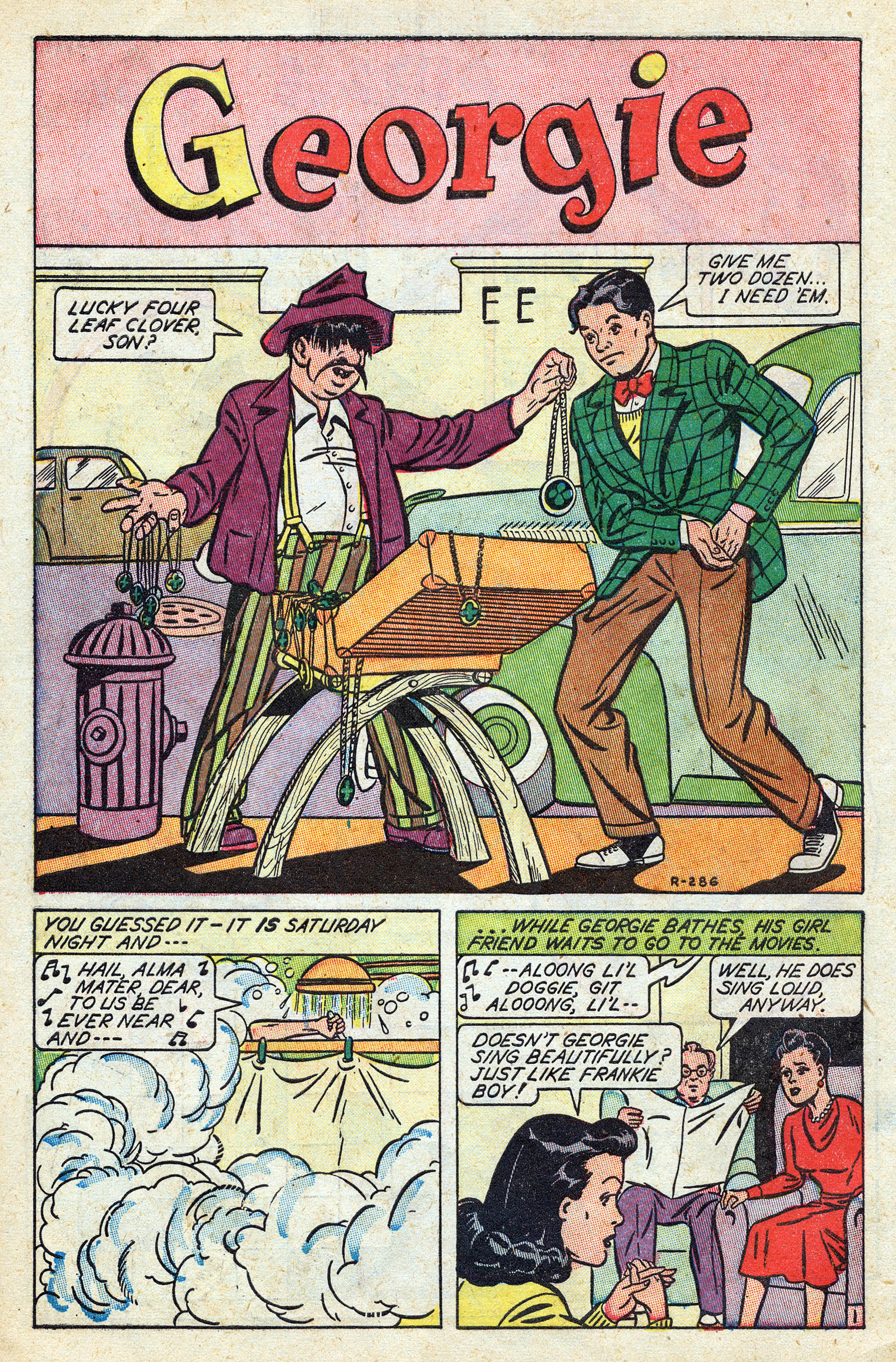 Read online Georgie Comics (1945) comic -  Issue #7 - 14
