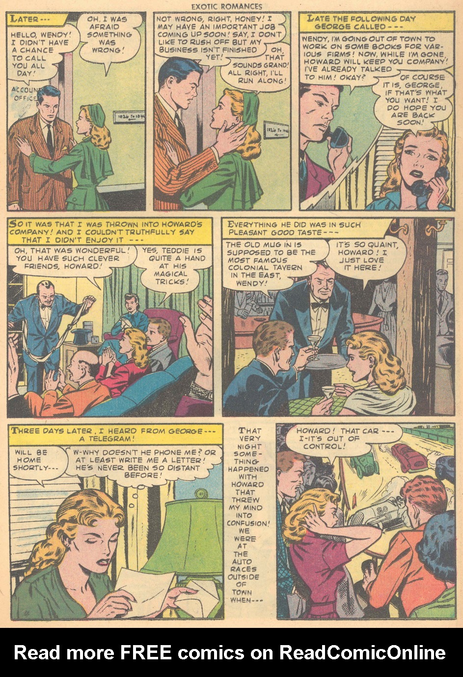 Read online Exotic Romances comic -  Issue #31 - 15