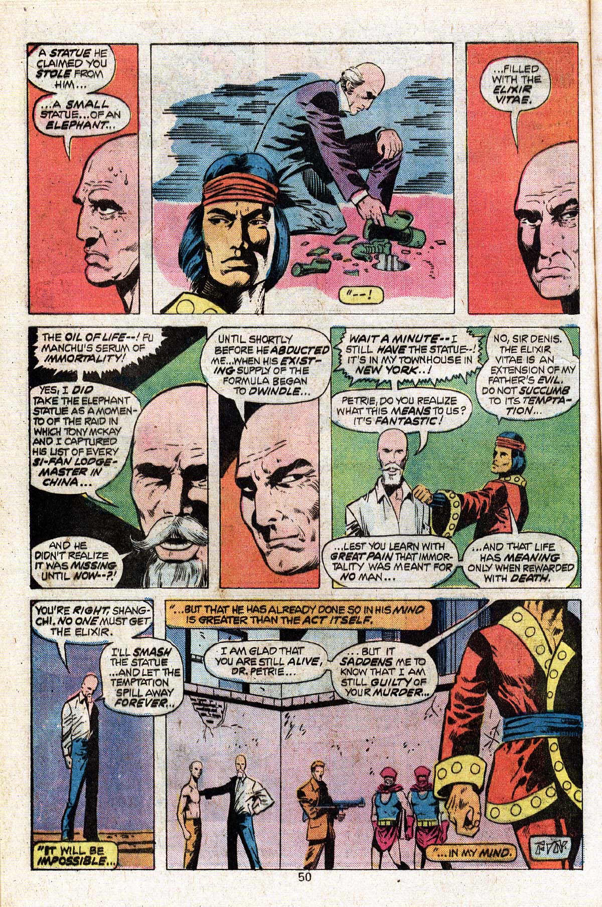 Read online Giant-Size Master of Kung Fu comic -  Issue #3 - 42