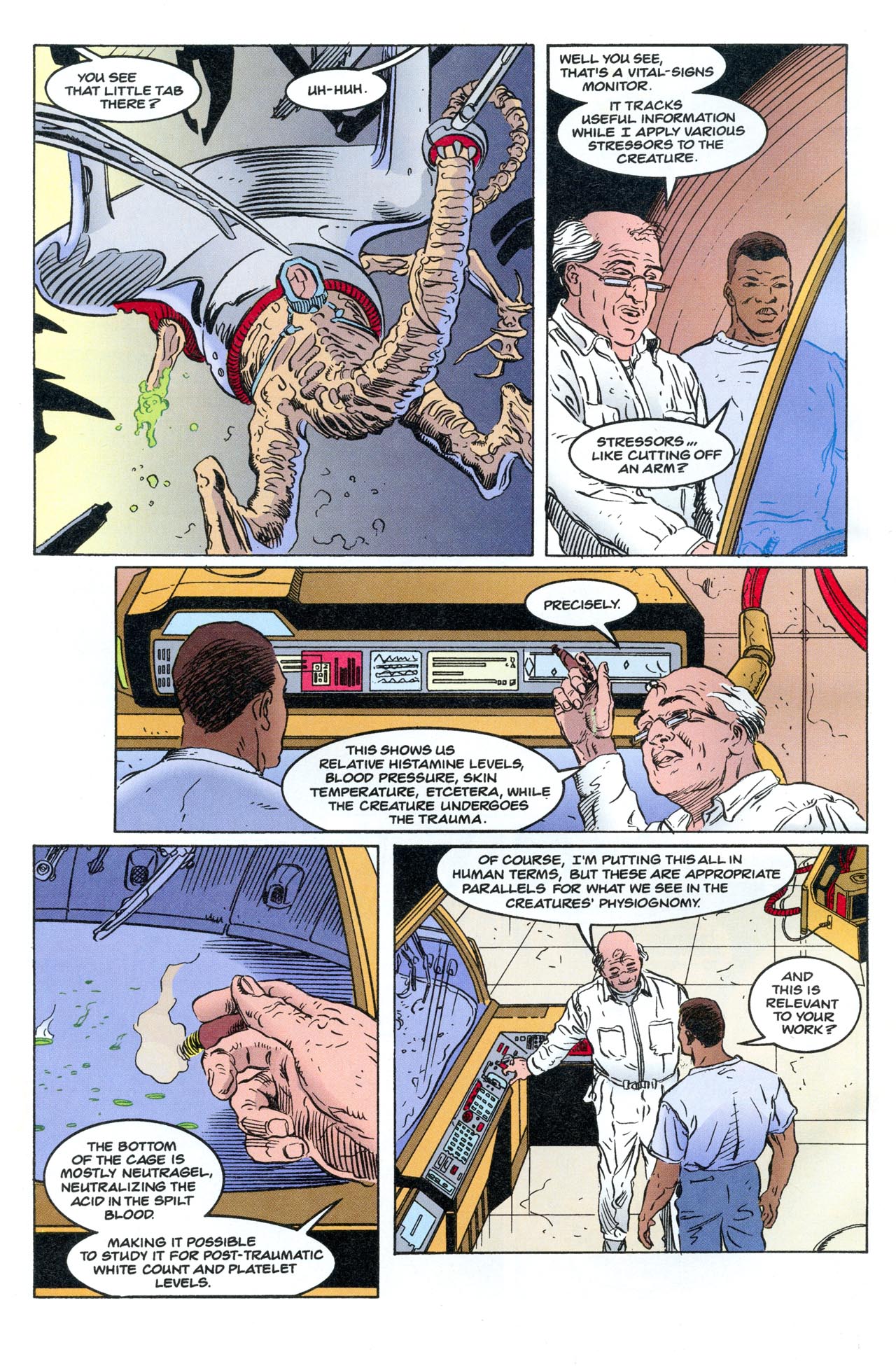 Read online Aliens: Stronghold comic -  Issue #2 - 8