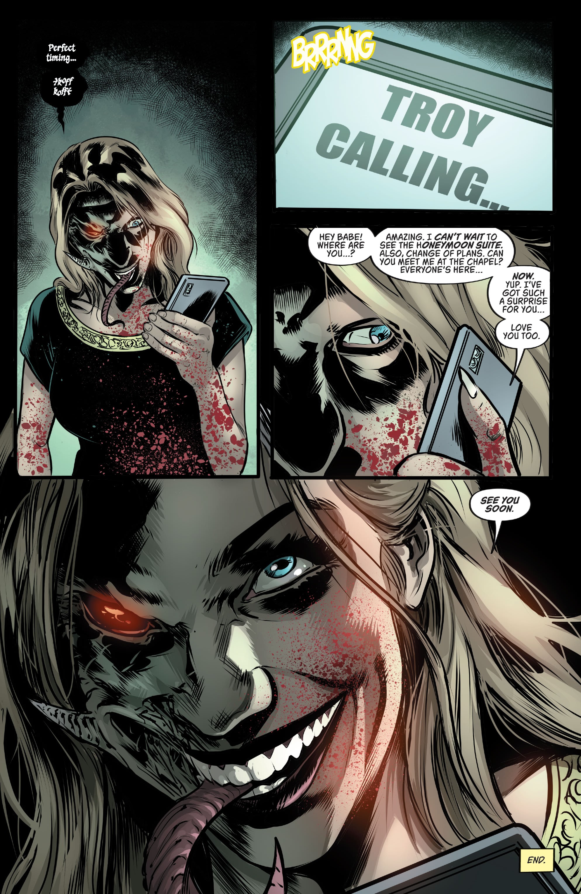 Read online Tales of Terror Quarterly: Bachelorette Party comic -  Issue # TPB - 74