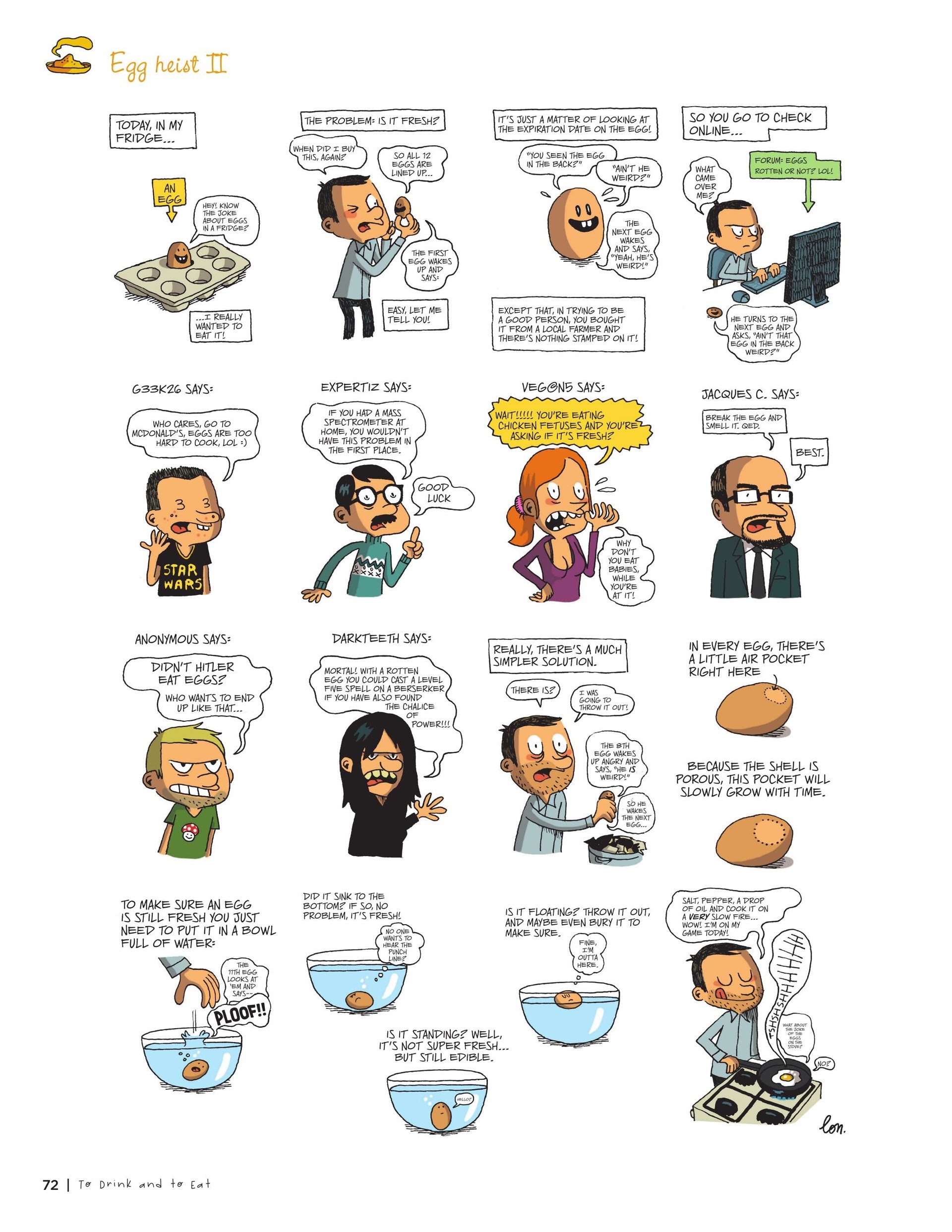 Read online To Drink and to Eat comic -  Issue # TPB 1 - 72