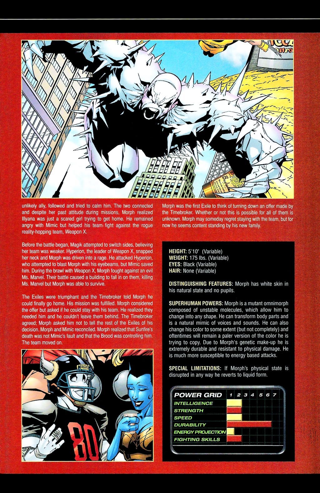 Read online Official Handbook of the Marvel Universe: X-Men Age of Apocalypse 2005 comic -  Issue # Full - 41