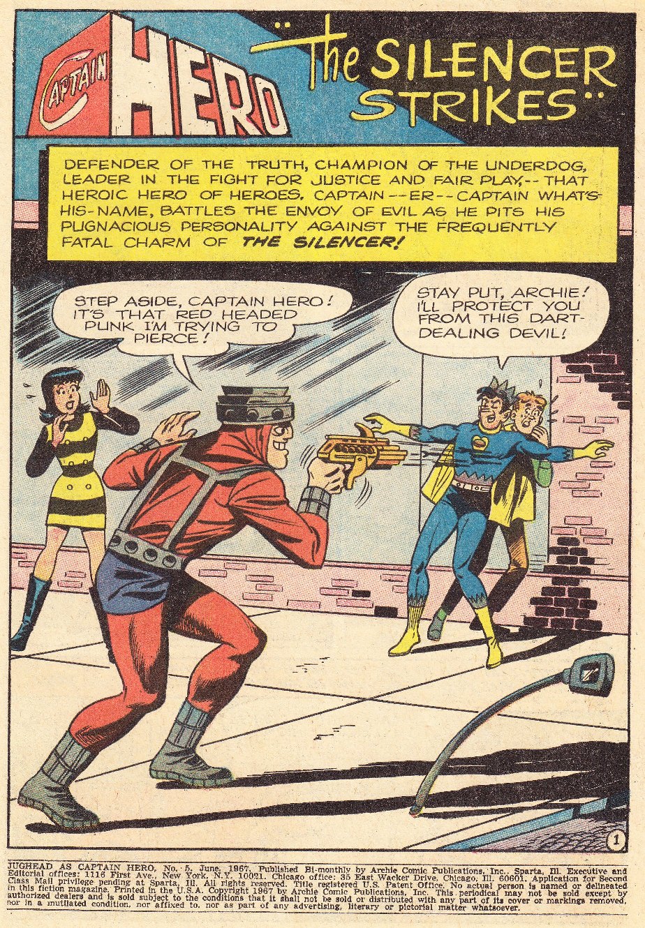 Read online Jughead As Captain Hero comic -  Issue #5 - 3