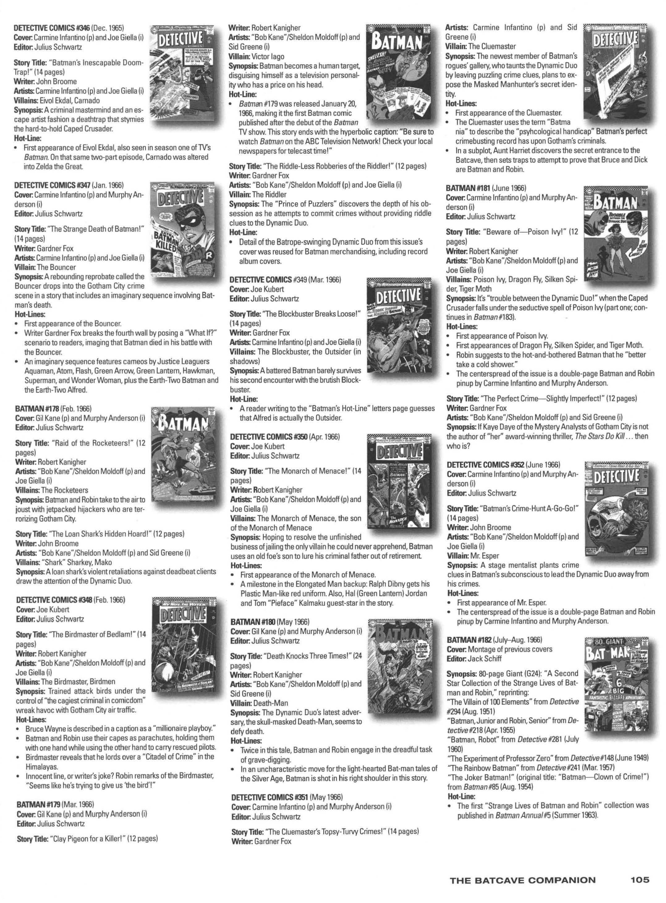 Read online The Batcave Companion comic -  Issue # TPB (Part 2) - 8