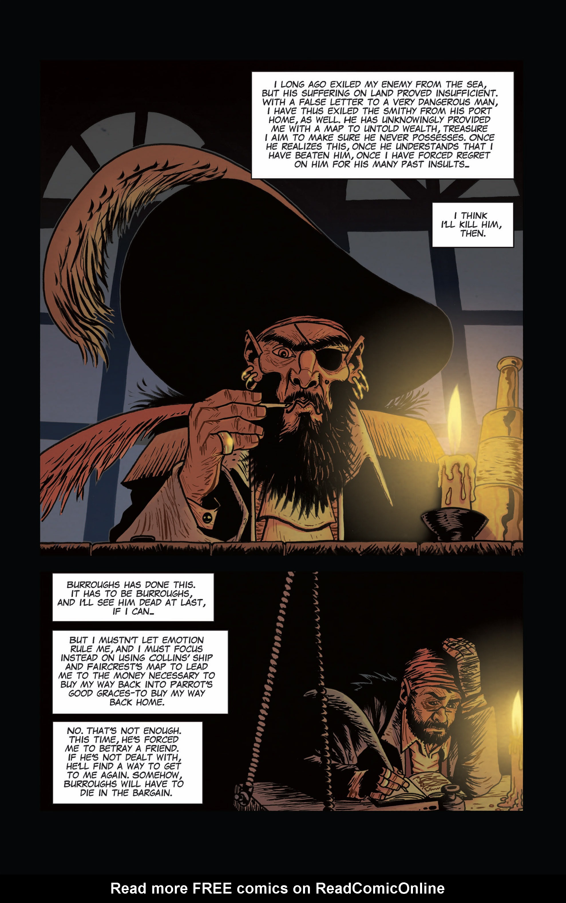 Read online Pirate Eye: Exiled From Exile comic -  Issue #2 - 2