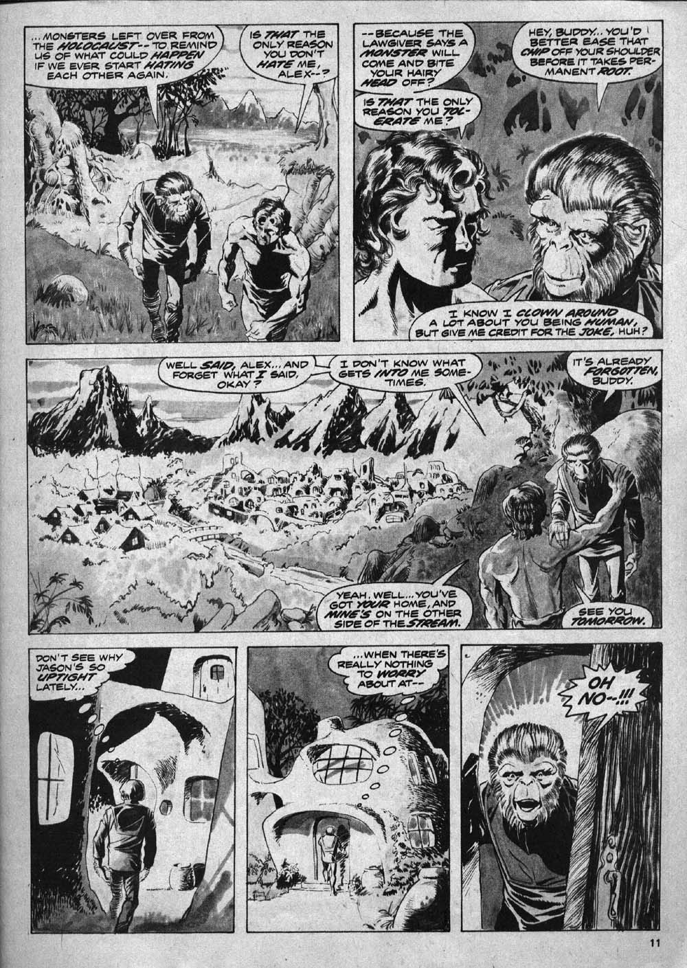 Read online Planet of the Apes comic -  Issue #1 - 11