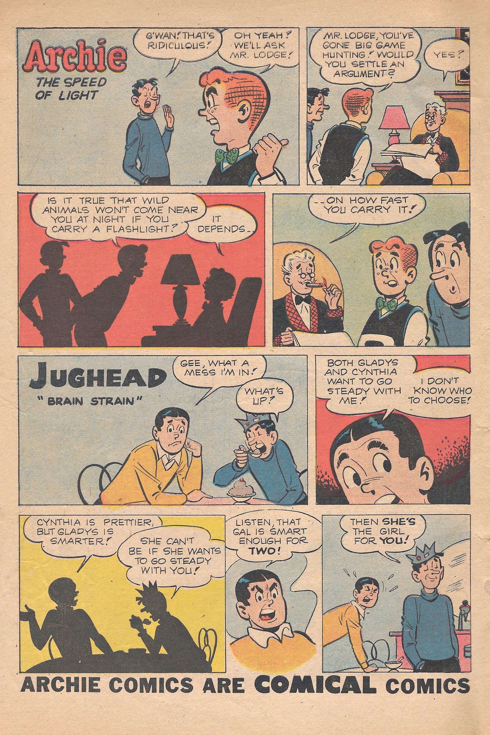 Read online Archie's Joke Book Magazine comic -  Issue #33 - 4