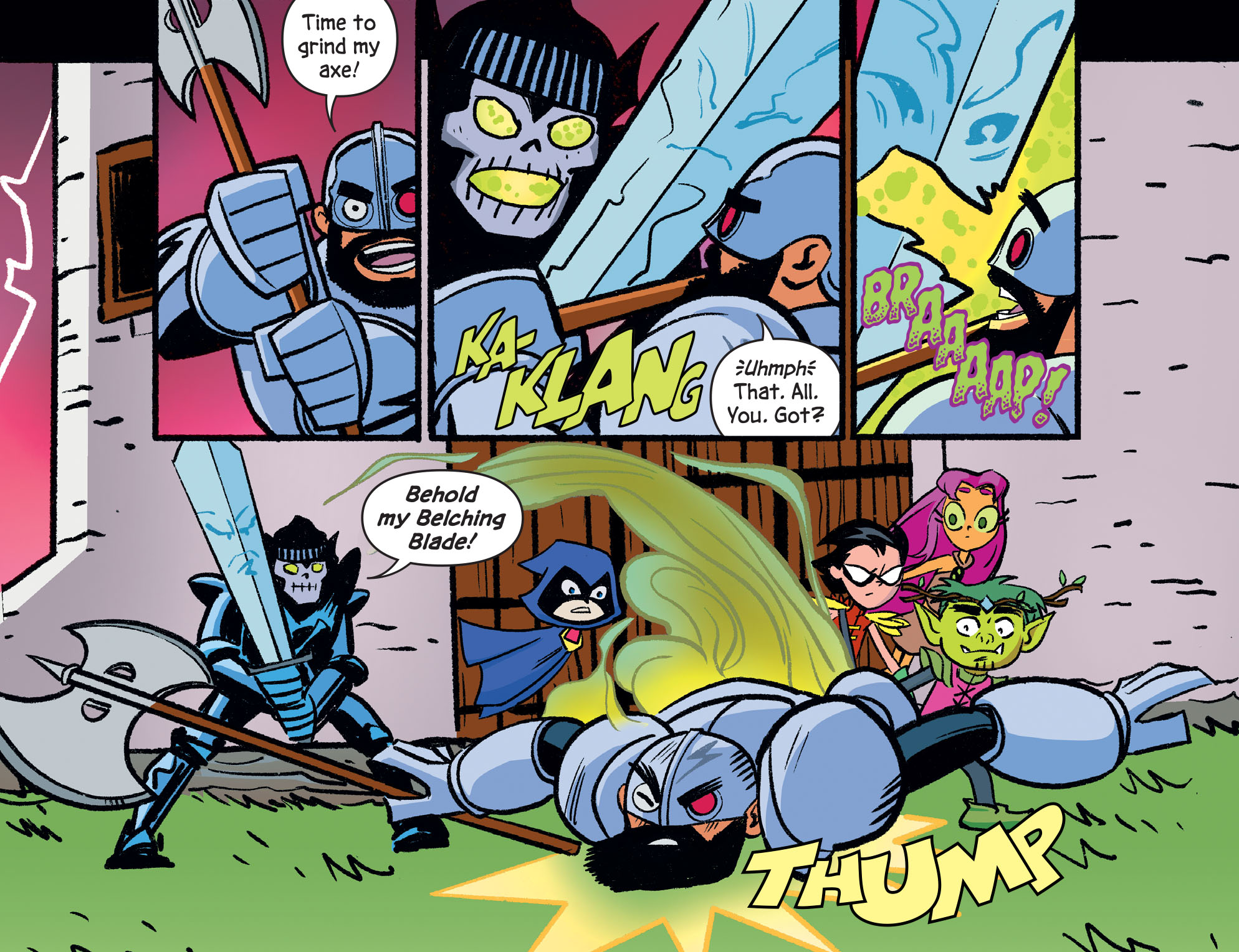 Read online Teen Titans Go! Roll With It! comic -  Issue #3 - 13
